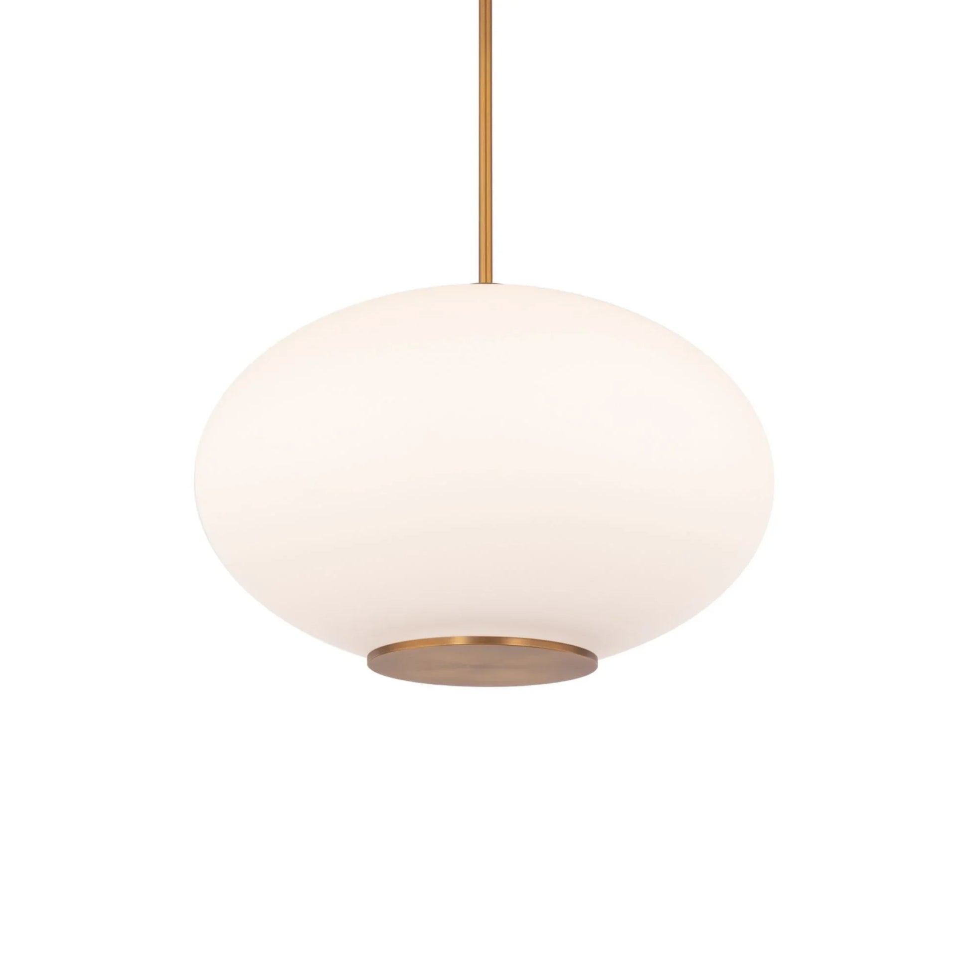 Modern Forms - Illusion 16" LED Pendant, 2700K, Aged Brass Finish | Bees Lighting