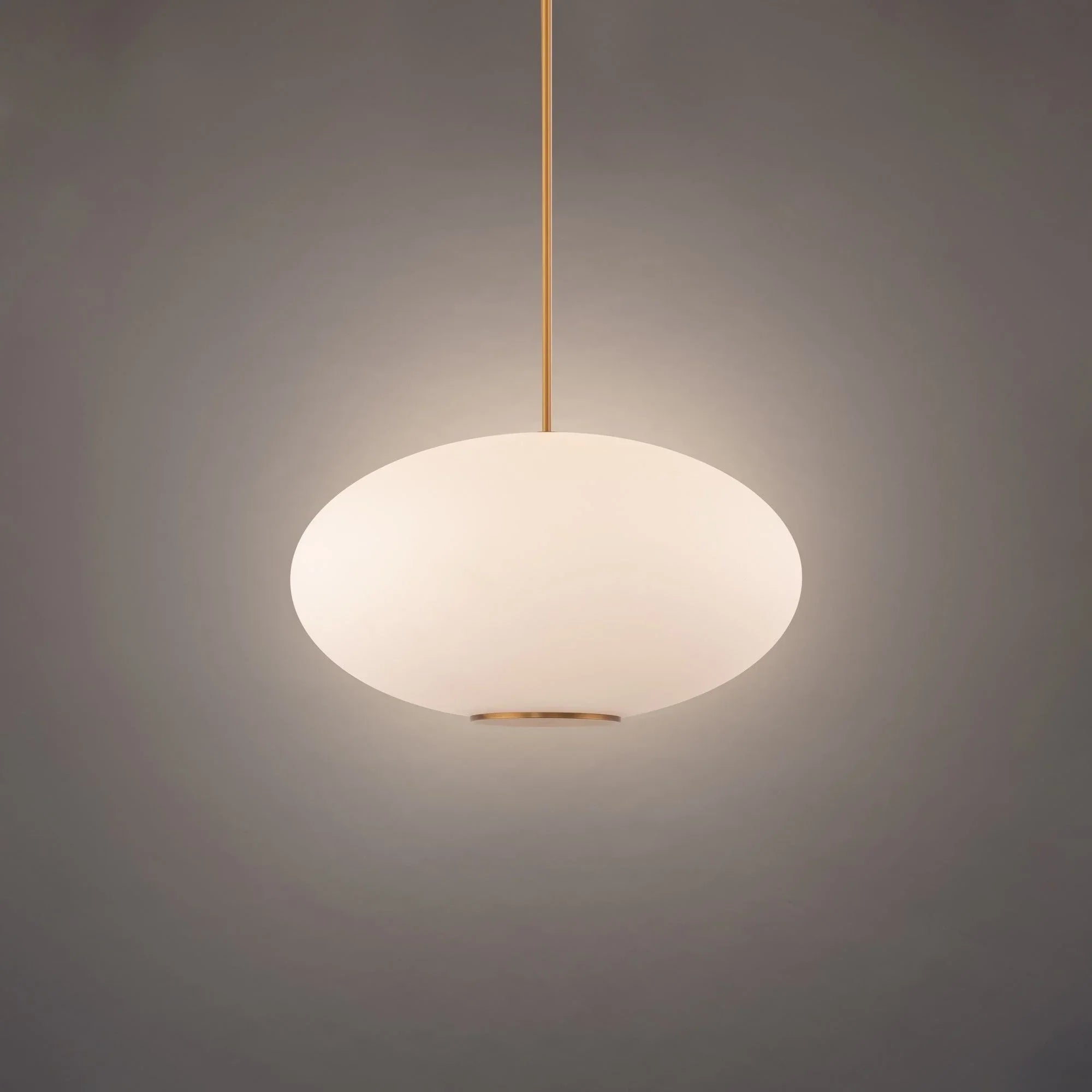 Modern Forms - Illusion 16" LED Pendant, 2700K, Aged Brass Finish | Bees Lighting