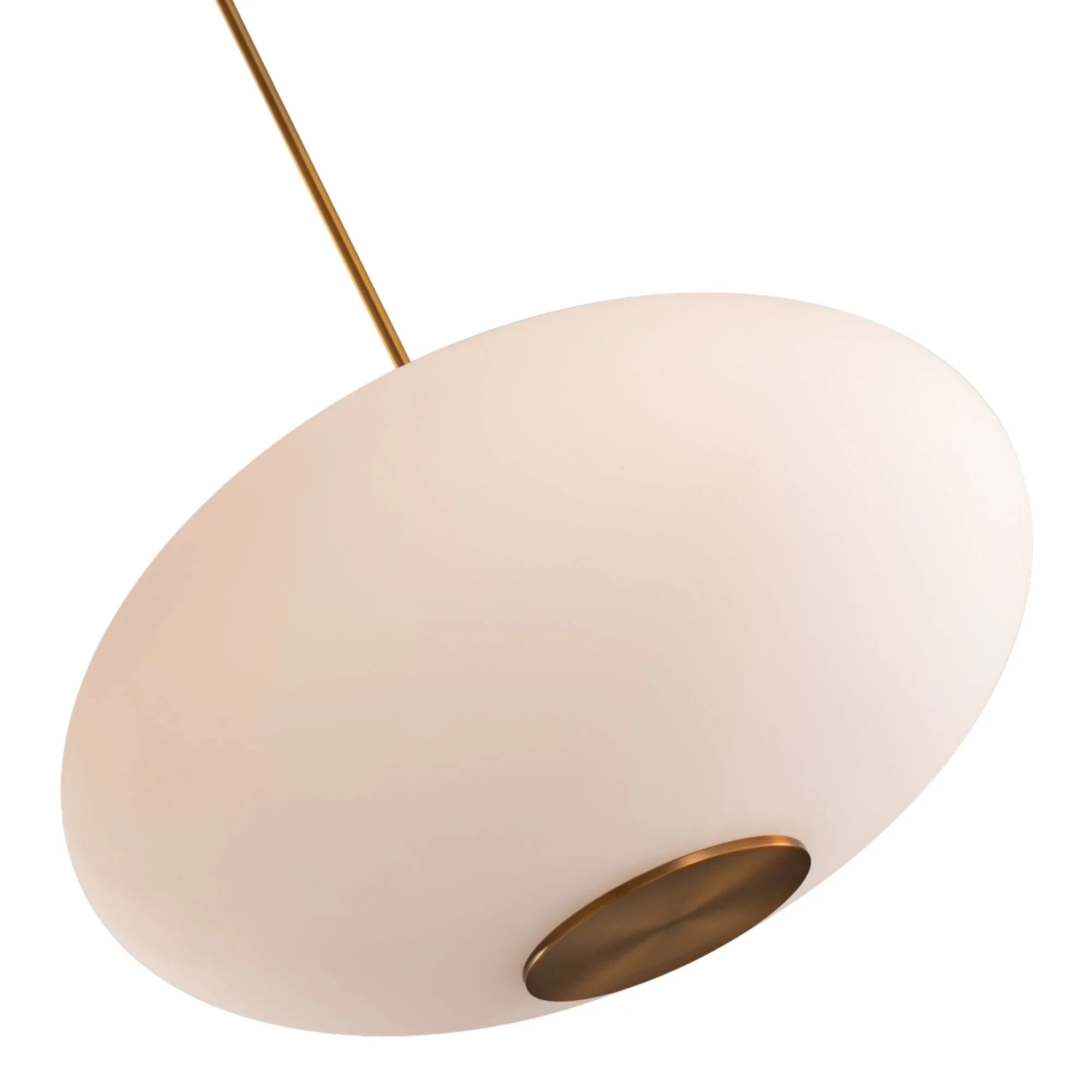 Modern Forms - Illusion 16" LED Pendant, 2700K, Aged Brass Finish | Bees Lighting
