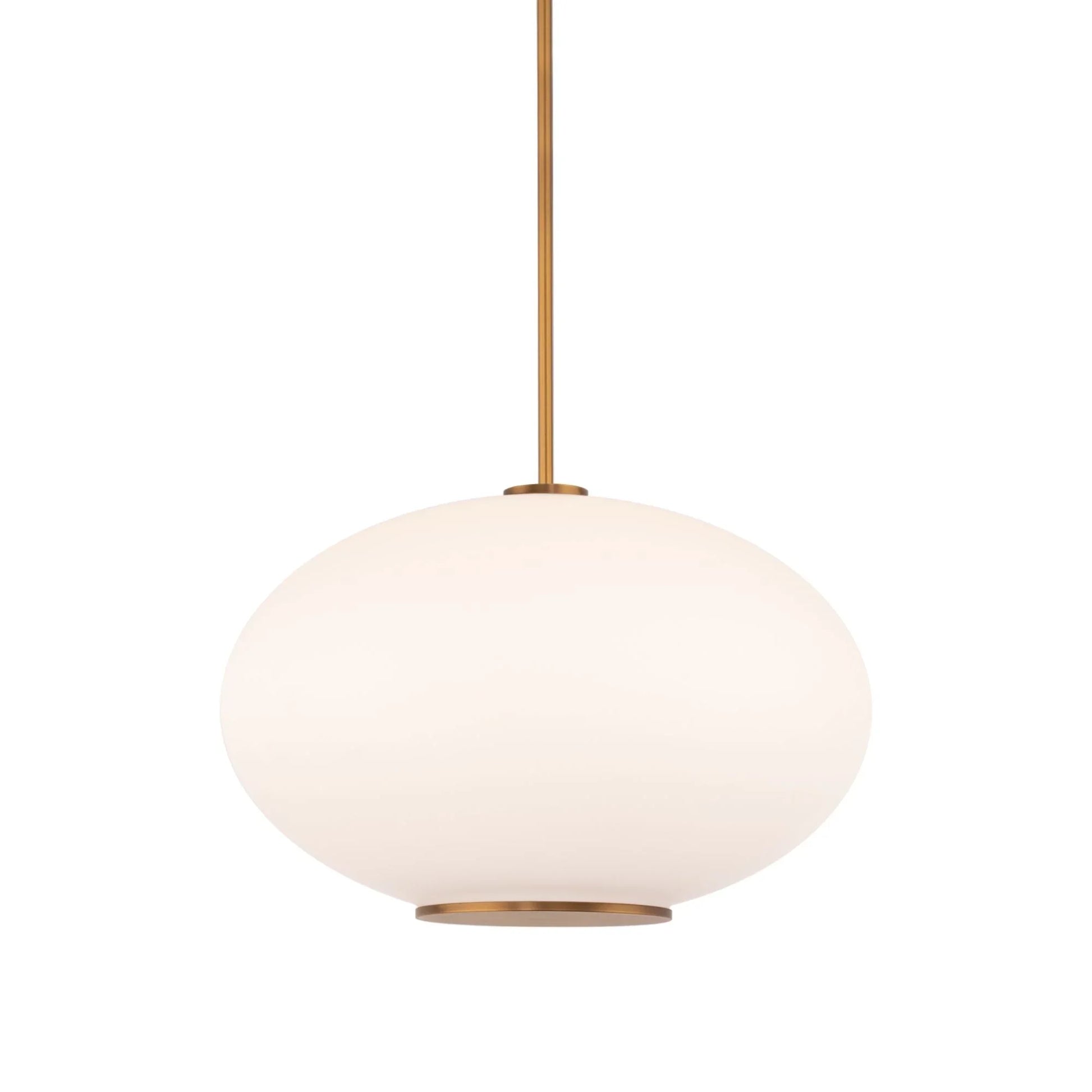 Modern Forms - Illusion 16" LED Pendant, 2700K, Aged Brass Finish | Bees Lighting