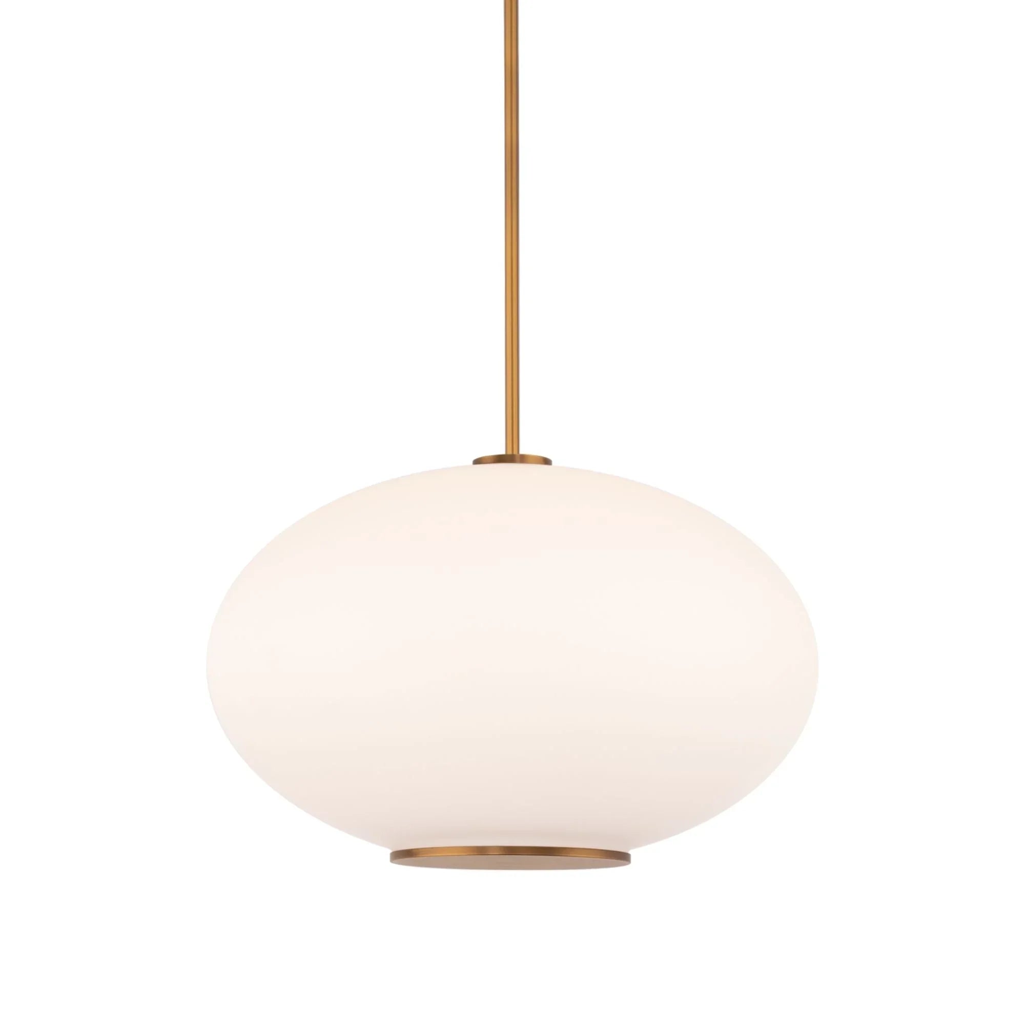 Modern Forms - Illusion 16" LED Pendant, 2700K, Aged Brass Finish | Bees Lighting