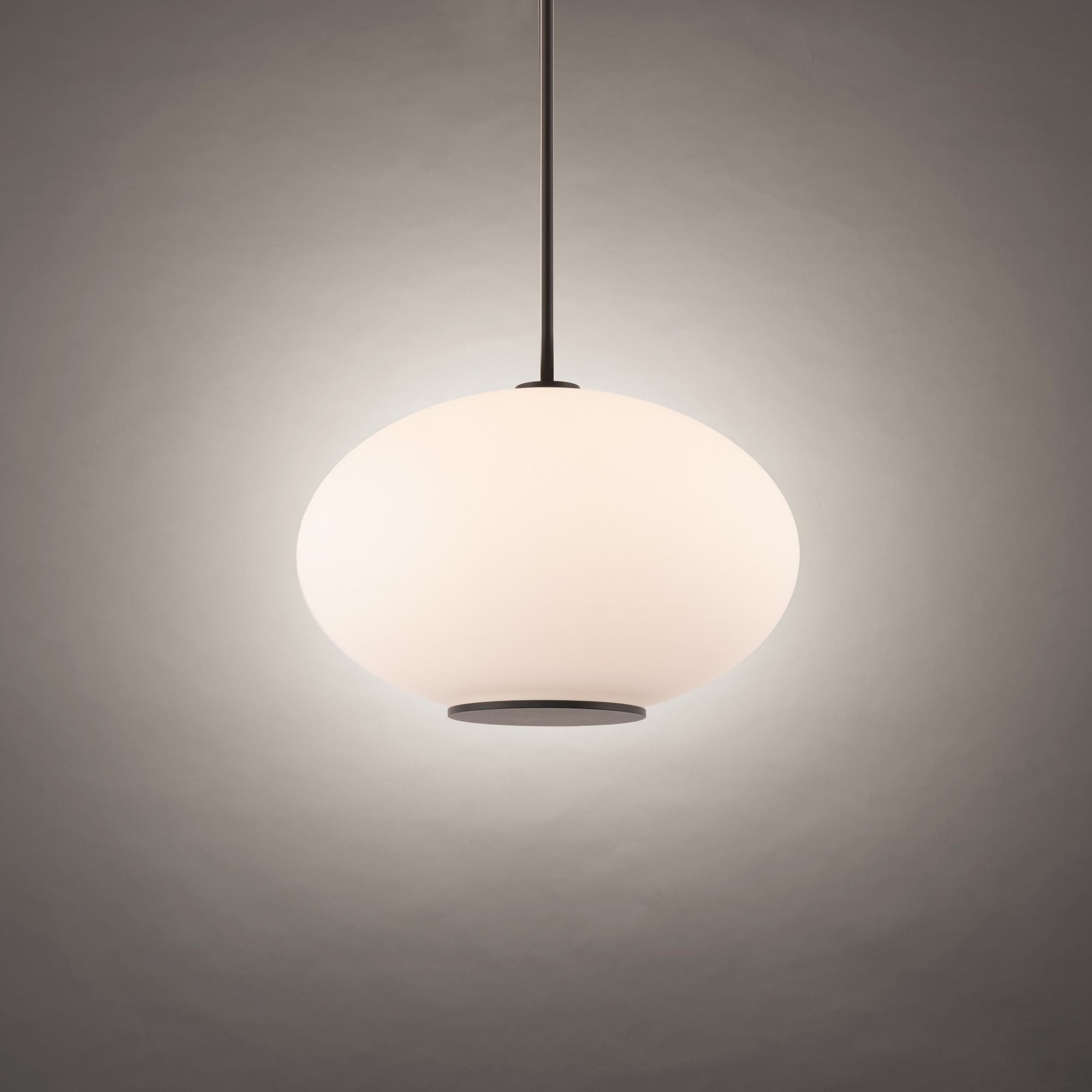 Illusion 16" LED Pendant, 2700K, Black Finish