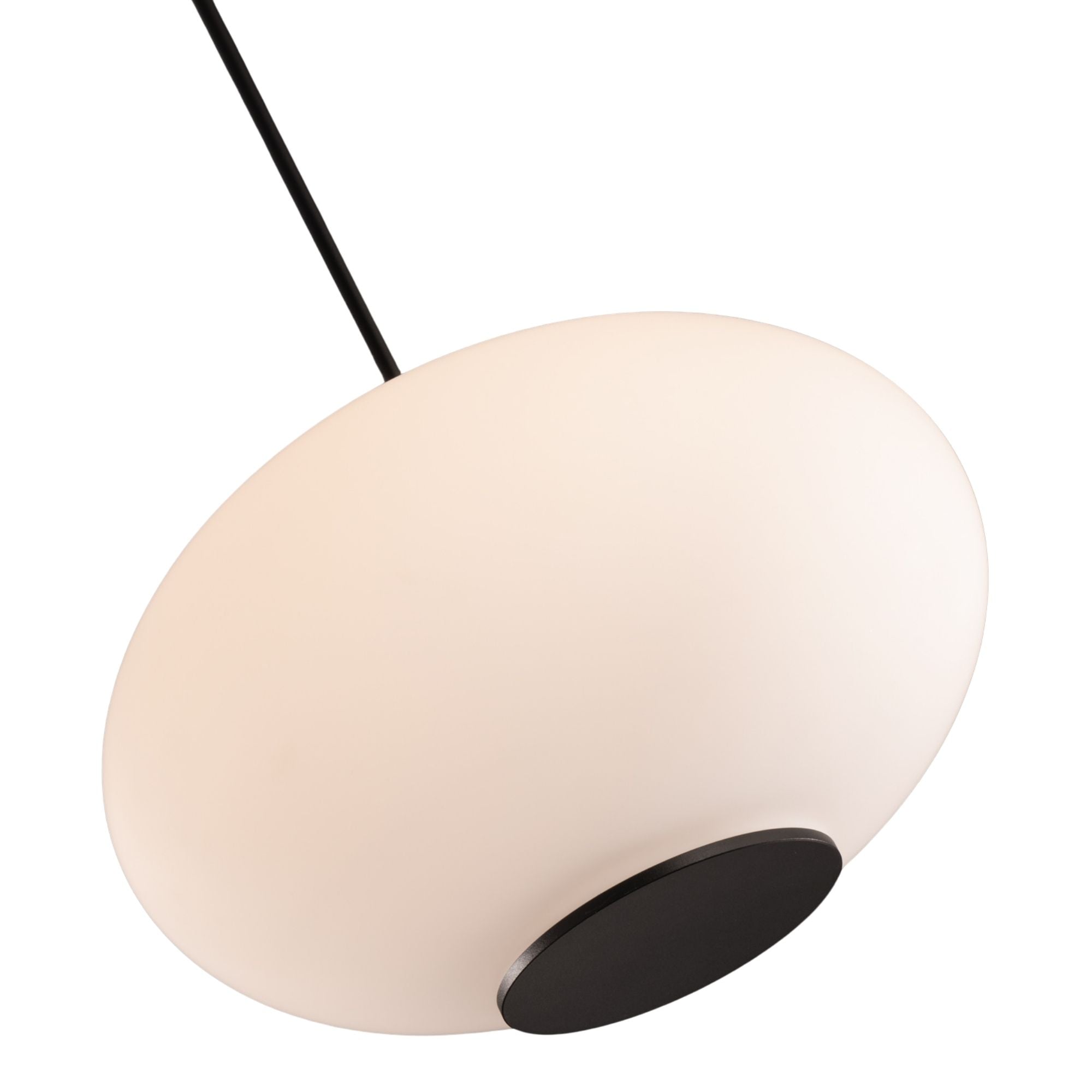 Illusion 16" LED Pendant, 2700K, Black Finish