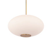 Illusion 22 in. LED Pendant Light 3000K Brass finish