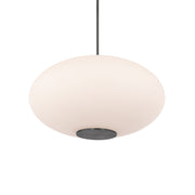 Illusion 22 in. LED Pendant Light 3000K Black finish