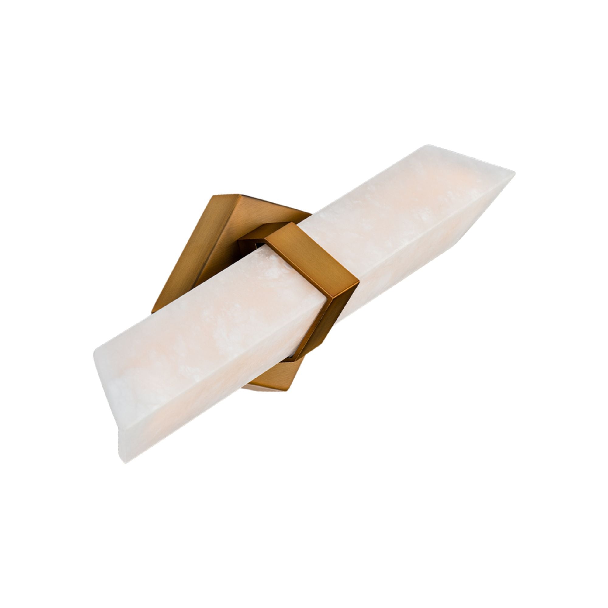Javelin 18" LED Bath Vanity, Aged Brass Finish