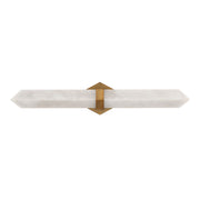 Javelin 28" LED Bath Vanity, Aged Brass Finish