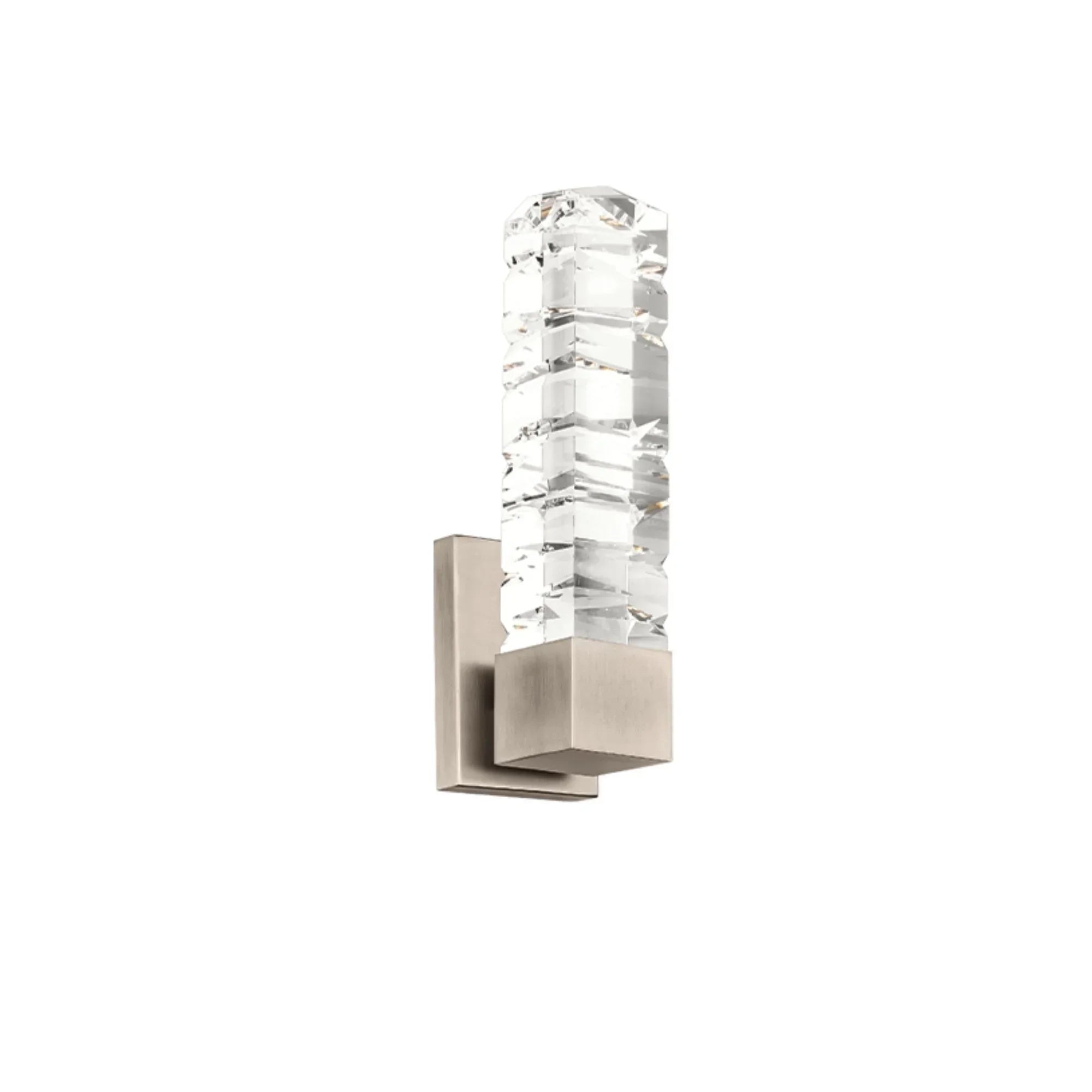 Juliet 15" LED Wall Light, Brushed Nickel Finish