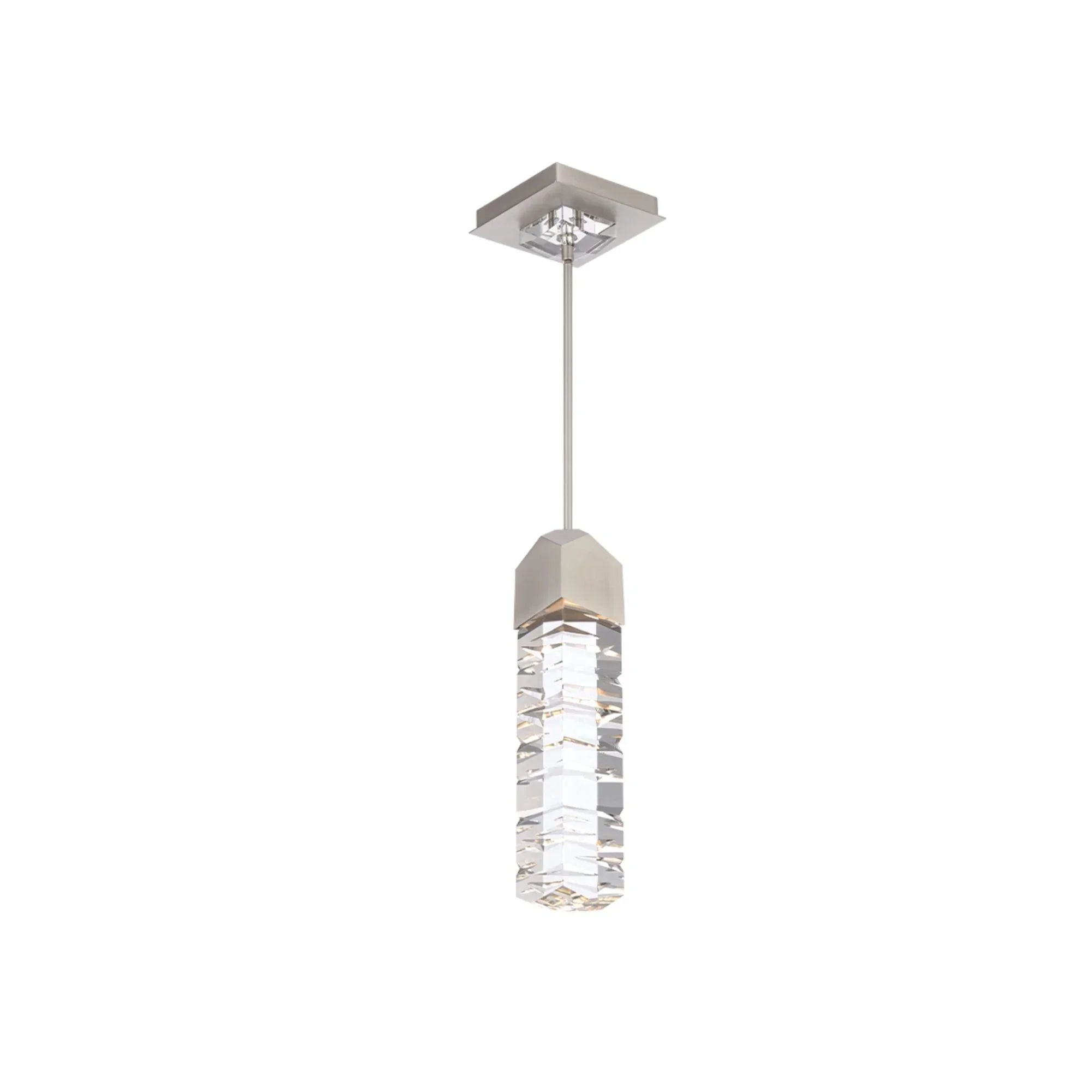Juliet 15" LED Mini Pendant, Brushed Nickel Finish
