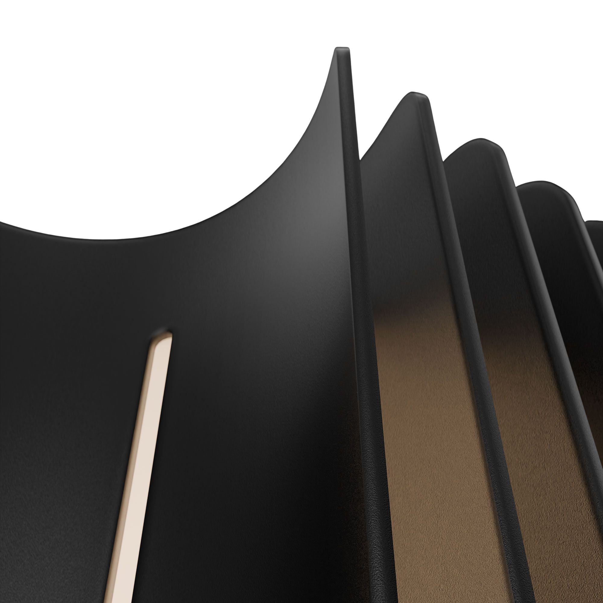 Kane 24" LED Outdoor Wall Sconce, Black Finish