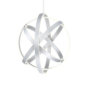 Kinetic 18" LED Chandelier, Titanium Finish