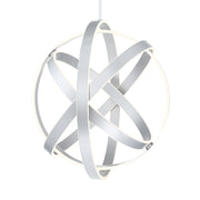 Kinetic 28" LED Chandelier, Titanium Finish