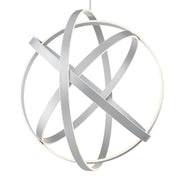 Kinetic 38" LED Chandelier, Titanium Finish