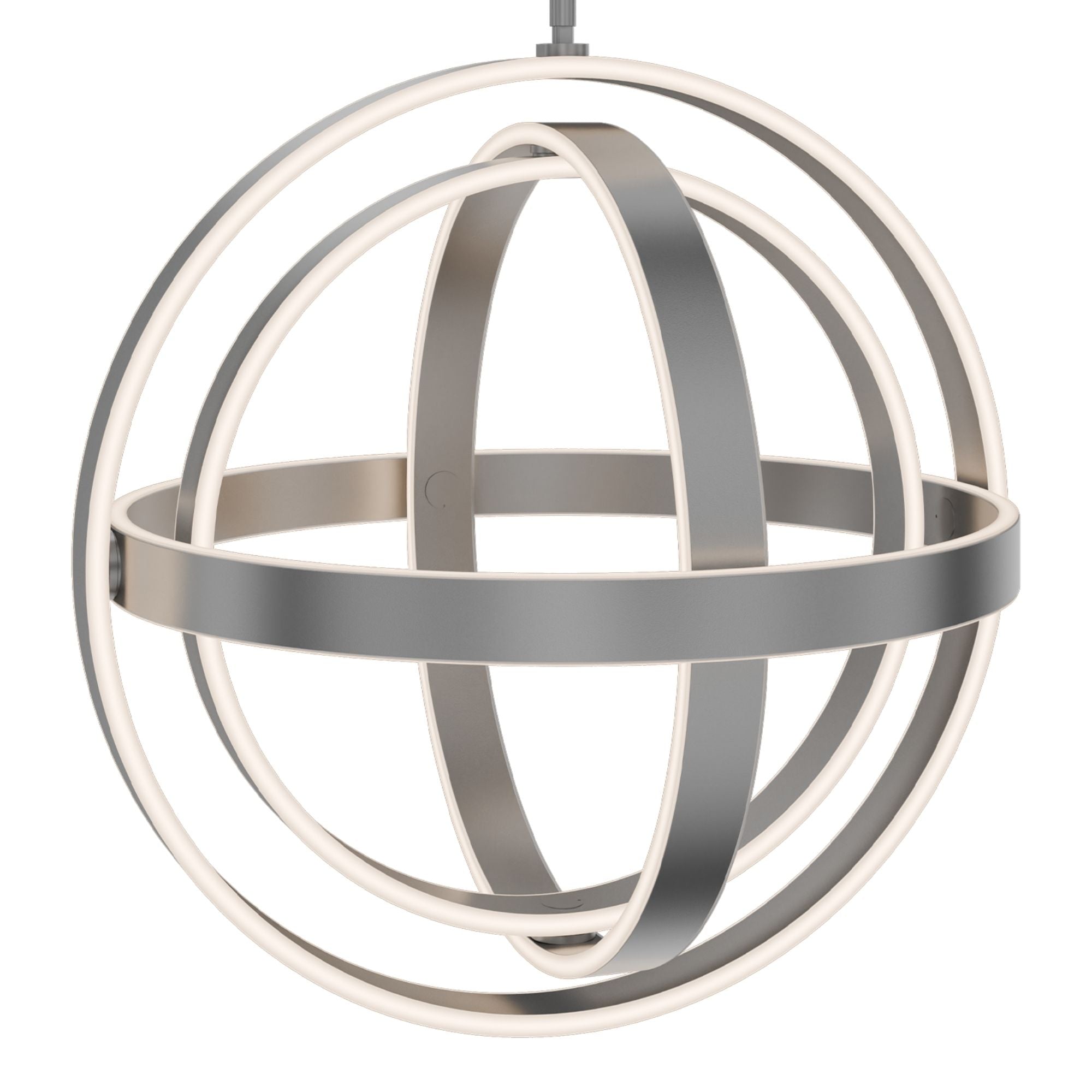 Kinetic 38" LED Chandelier, Titanium Finish