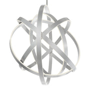 Kinetic 60" LED Chandelier, Titanium Finish