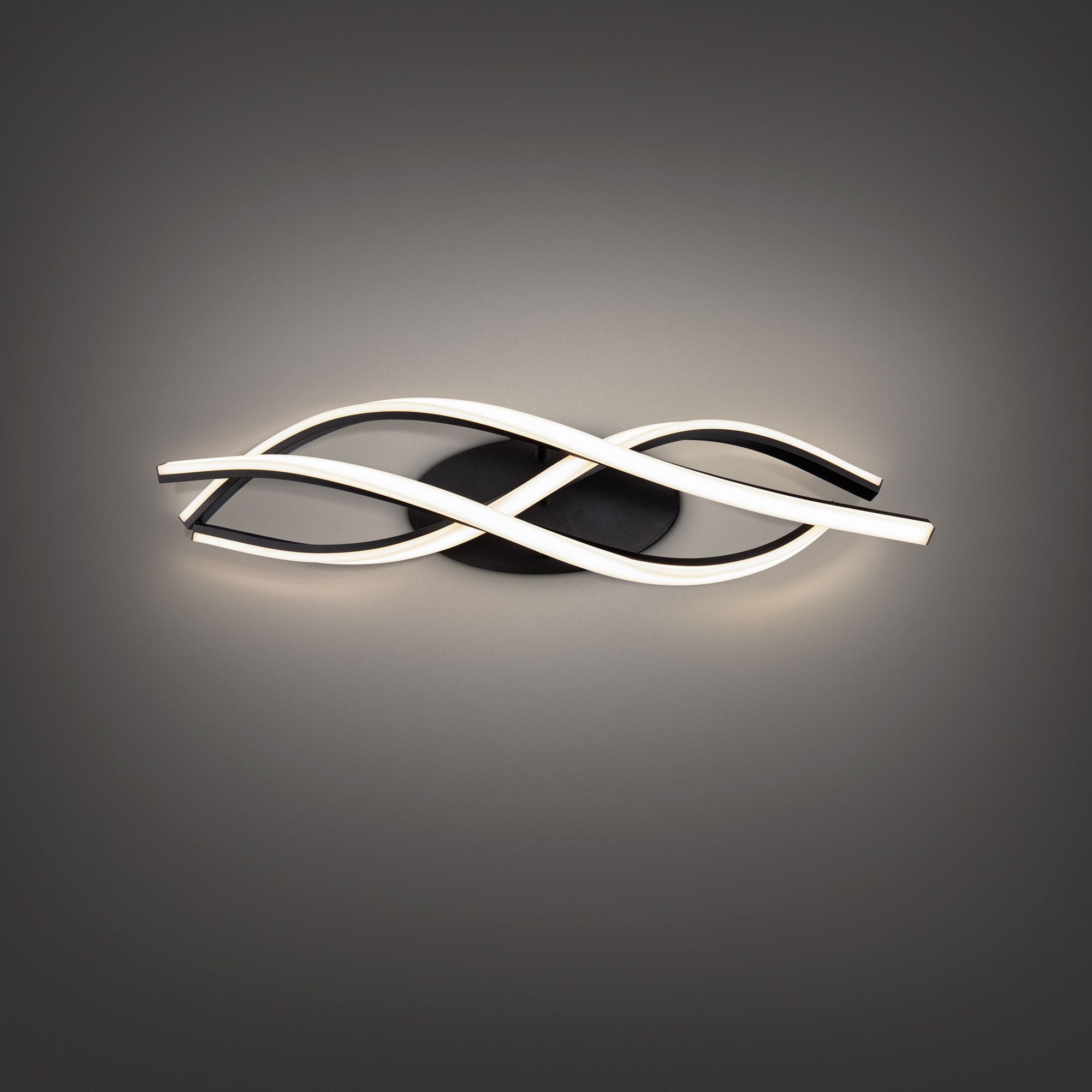 Lior 29" LED Vanity Light, Black Finish