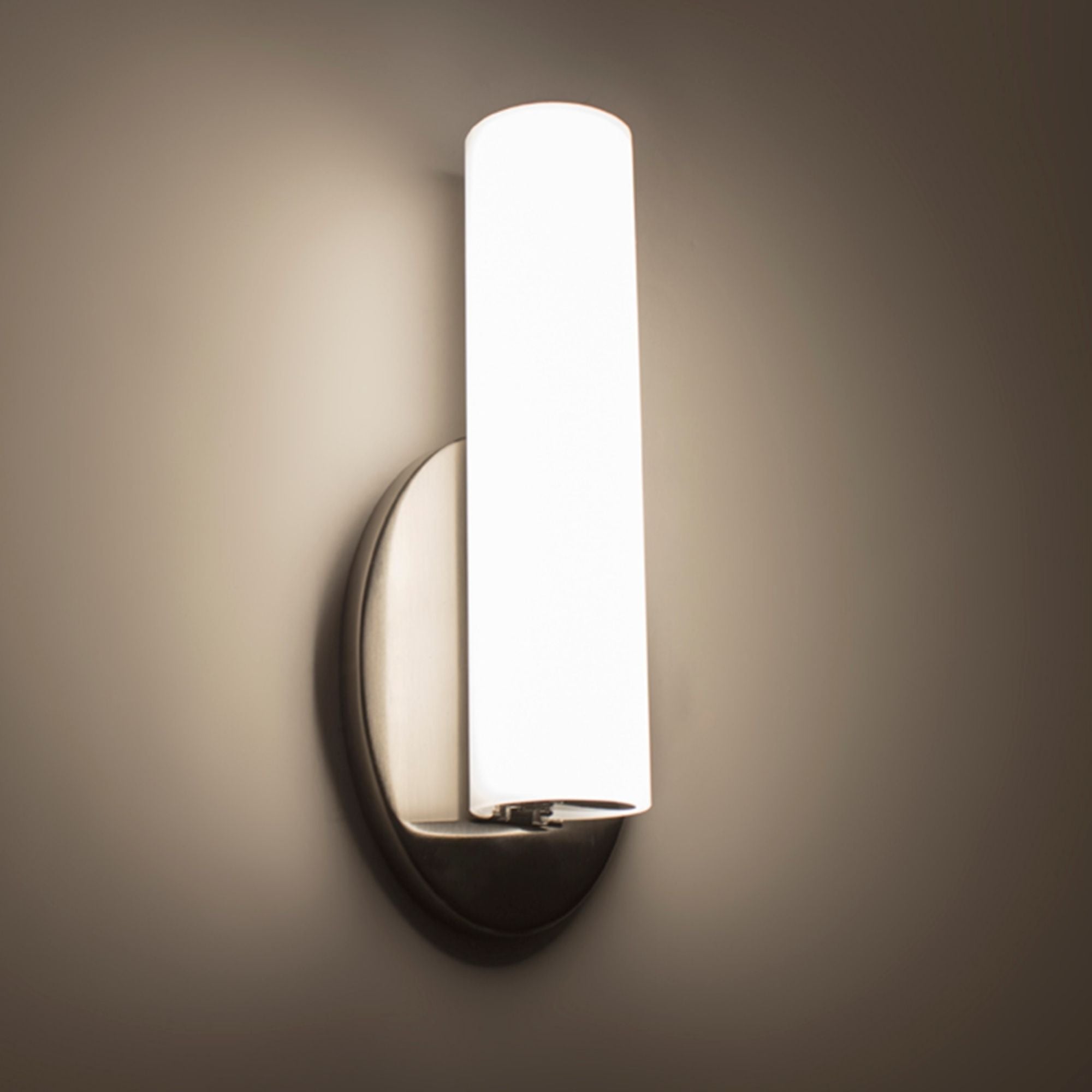 Loft 11" LED Wall Light, Brushed Nickel Finish