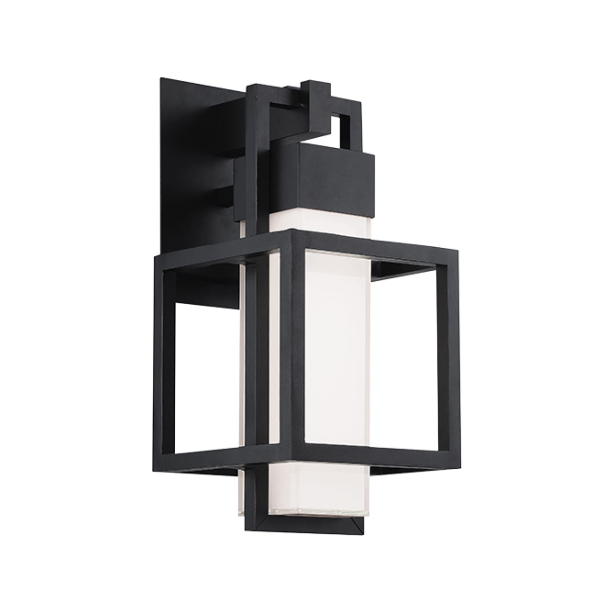 Logic LED Outdoor Wall Sconce Black Finish - Bees Lighting