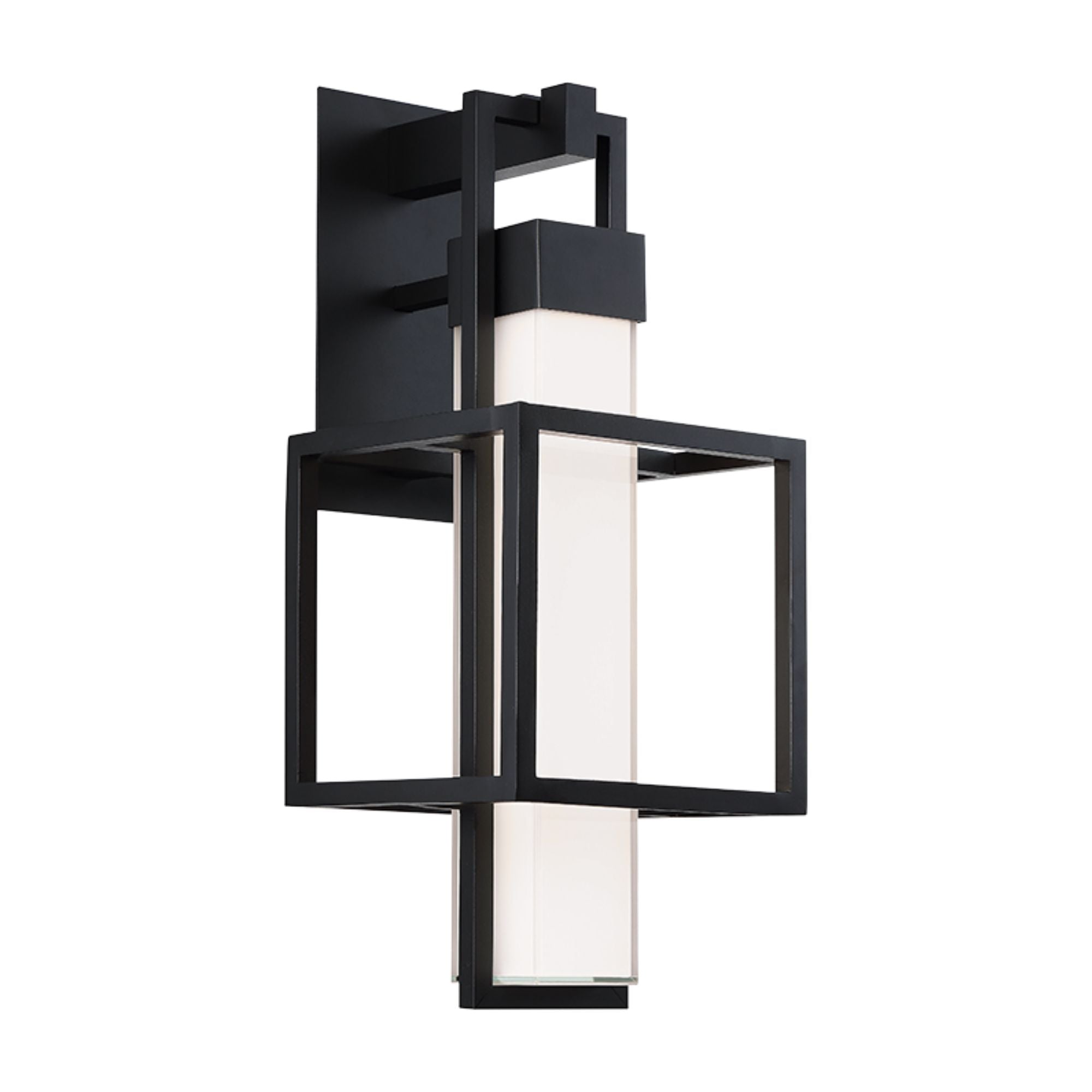 Logic LED Outdoor Wall Sconce Black Finish - Bees Lighting