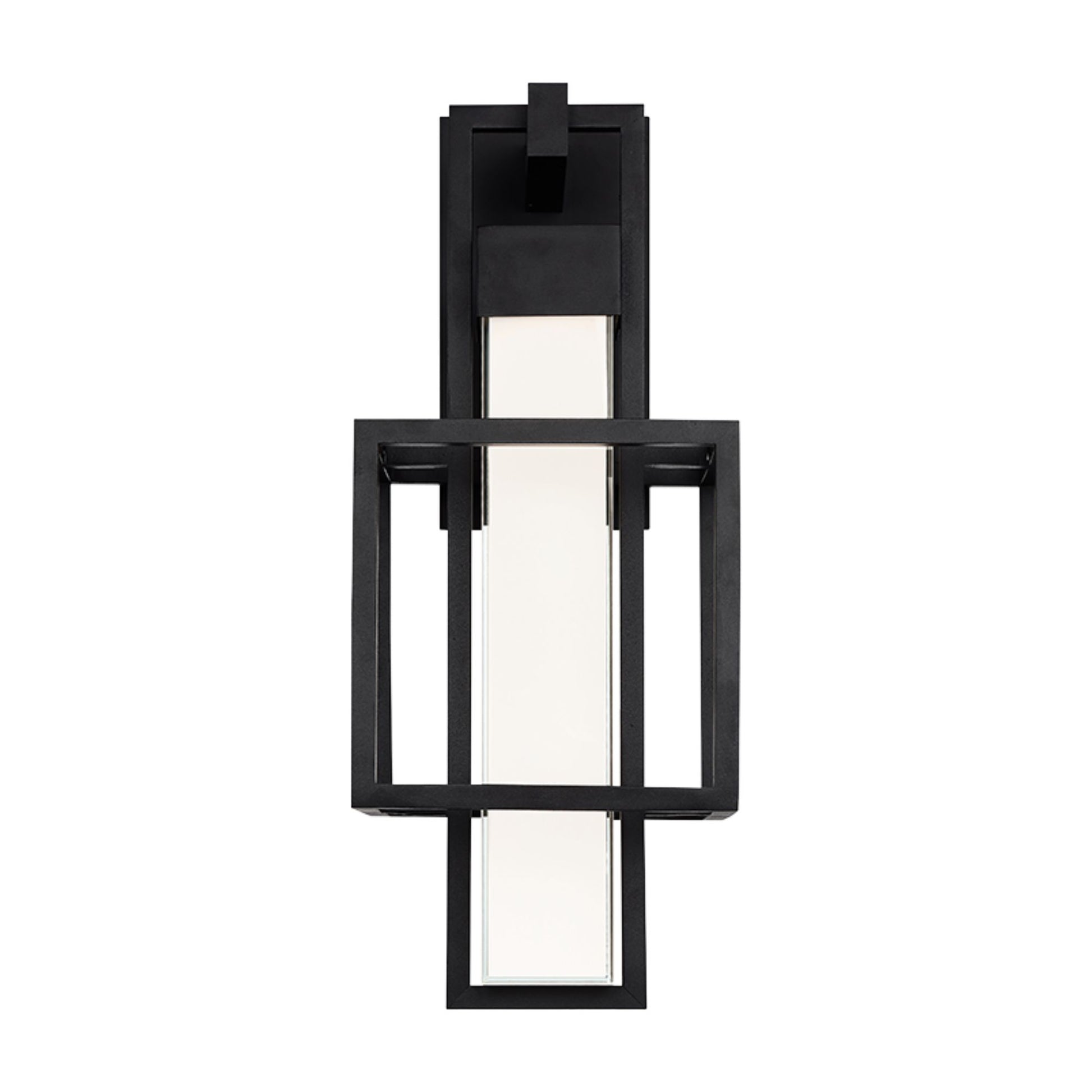 Logic 23" LED Outdoor Wall Sconce, Black Finish - Bees Lighting