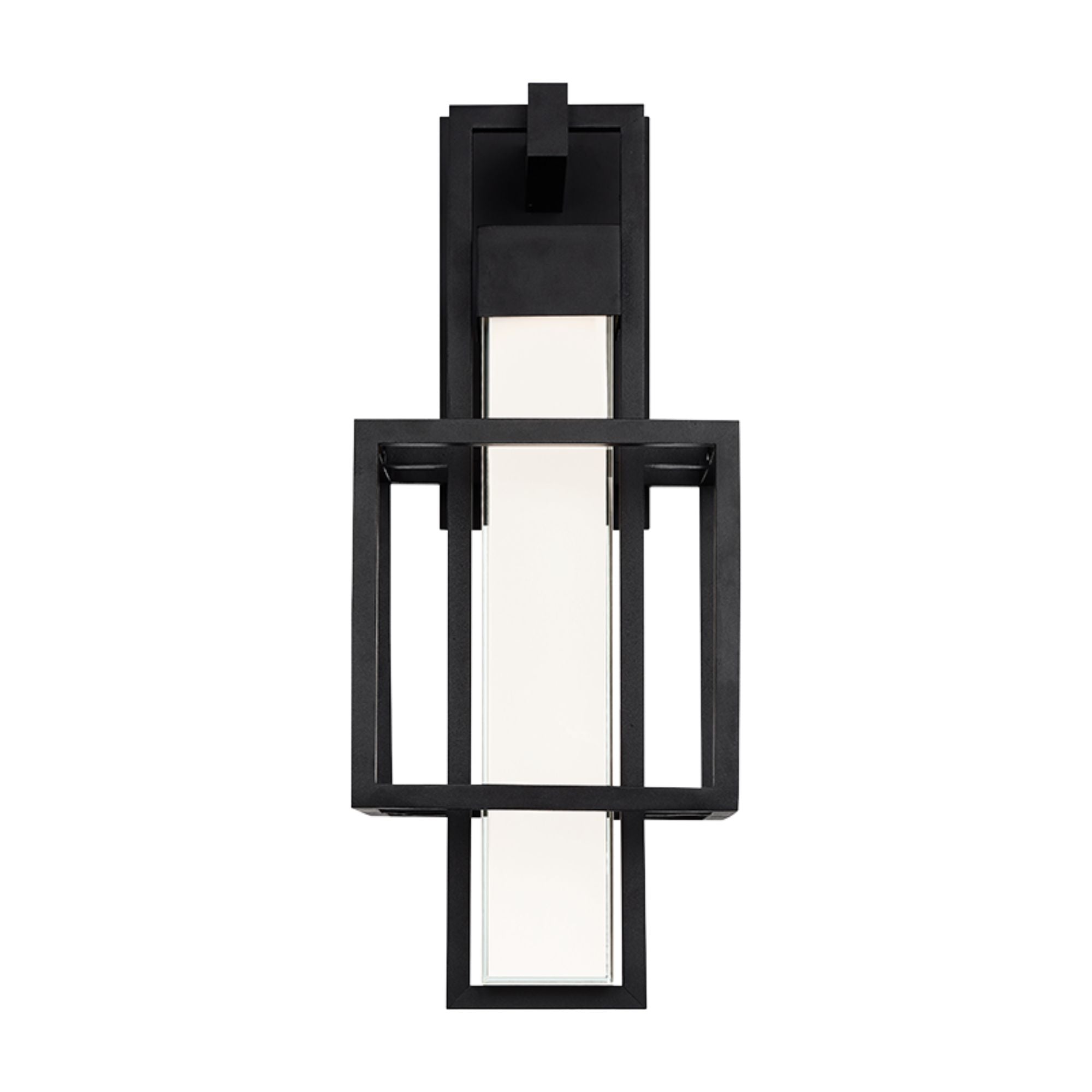 Logic 23" LED Outdoor Wall Sconce, Black Finish - Bees Lighting