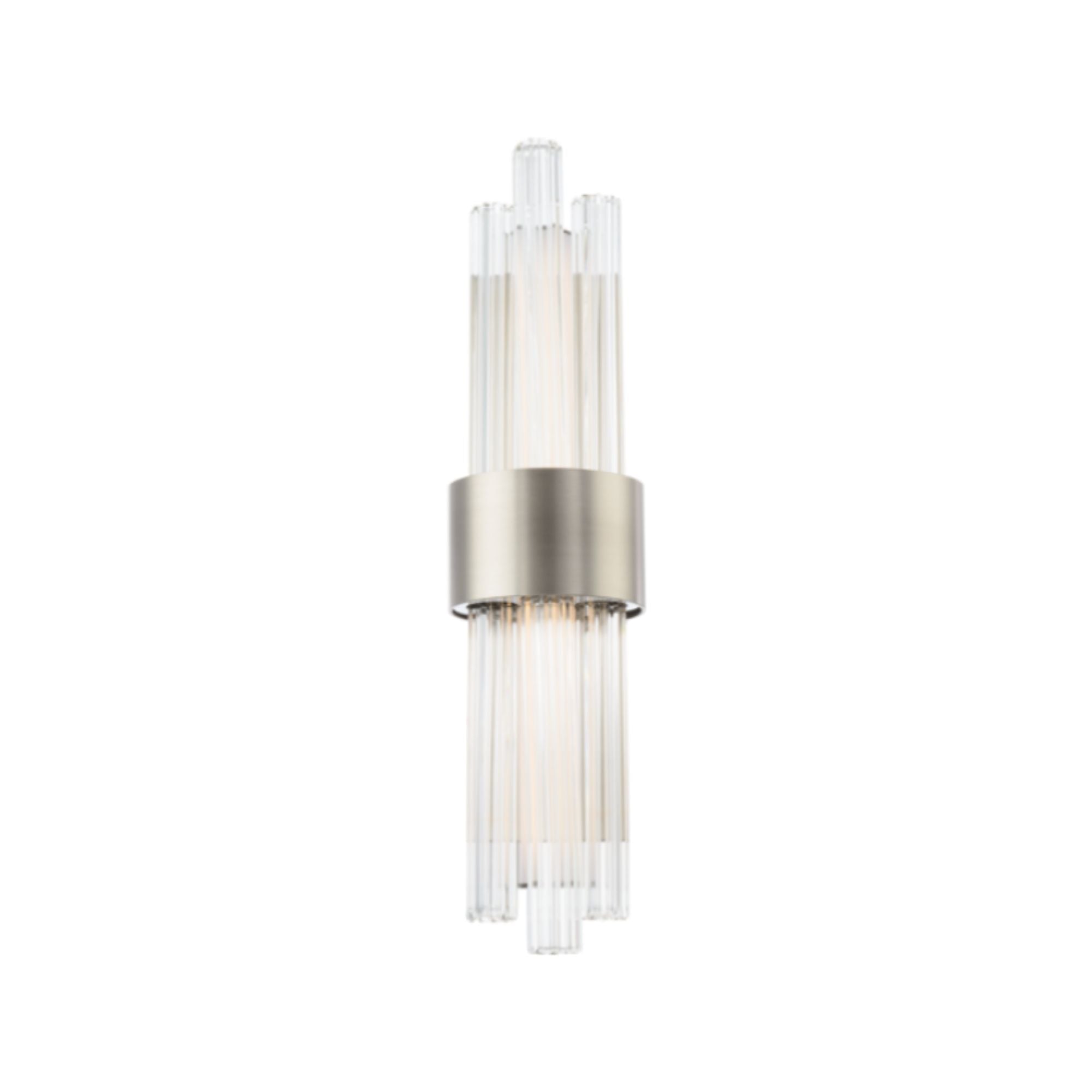 Luzerne 18" LED Wall Light, Brushed Nickel Finish
