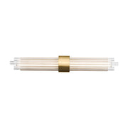 Luzerne 28" LED Bath Light, Aged Brass Finish