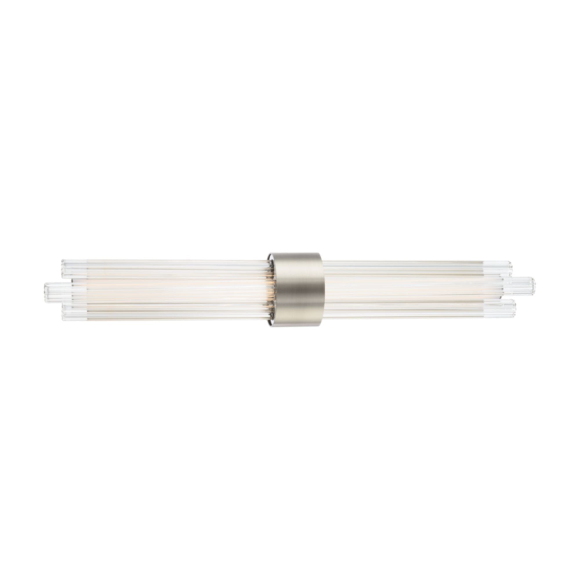 Luzerne 28" LED Wall Light, Brushed Nickel Finish