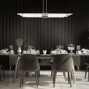 Modern Forms - Luzerne 56" LED Linear Pendant, Brushed Nickel Finish | Bees Lighting