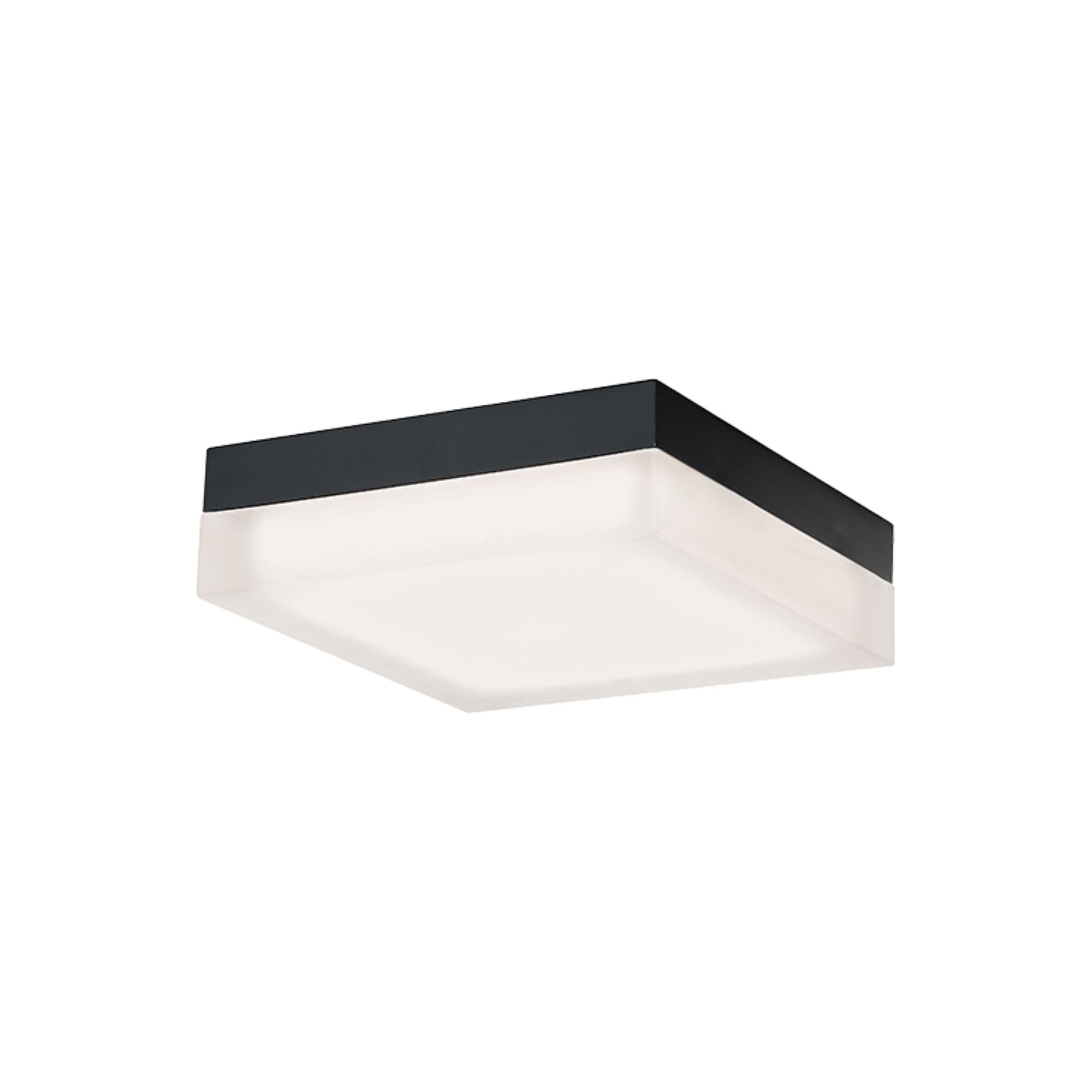 Matrix 9" LED Flush Mount, Black Finish