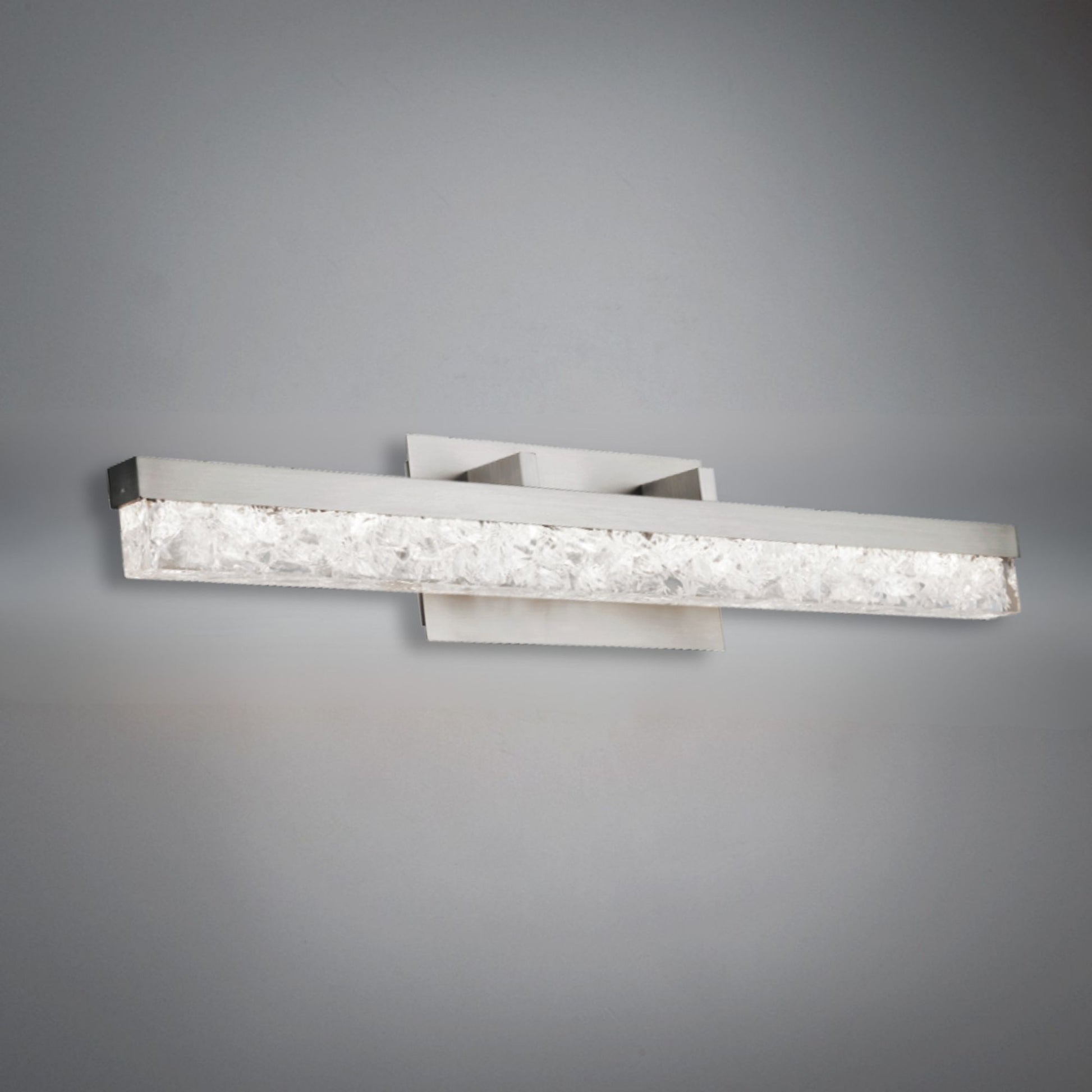Minx 39" LED Vanity Light, Brushed Nickel Finish - Bees Lighting