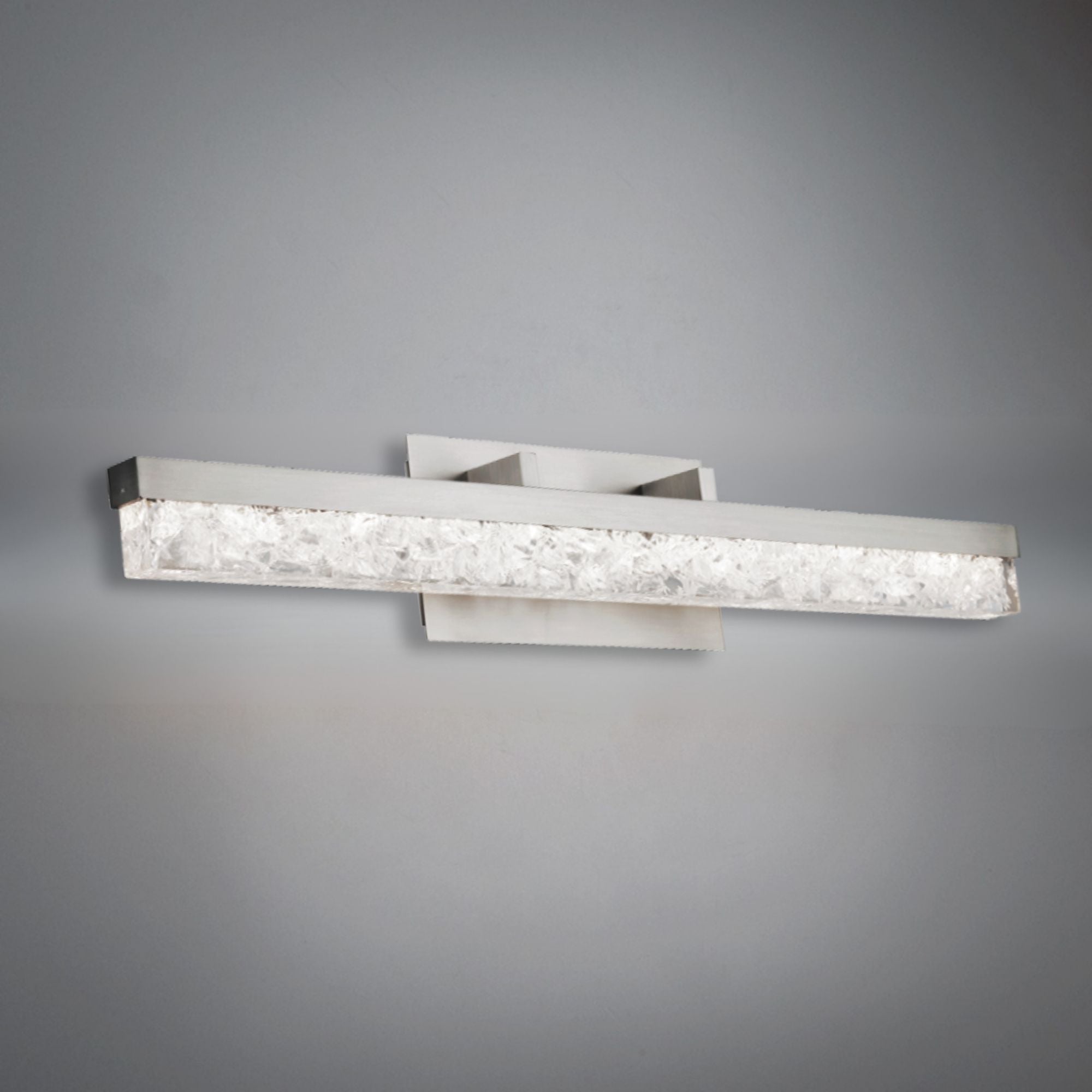 Minx 39" LED Vanity Light, Brushed Nickel Finish - Bees Lighting