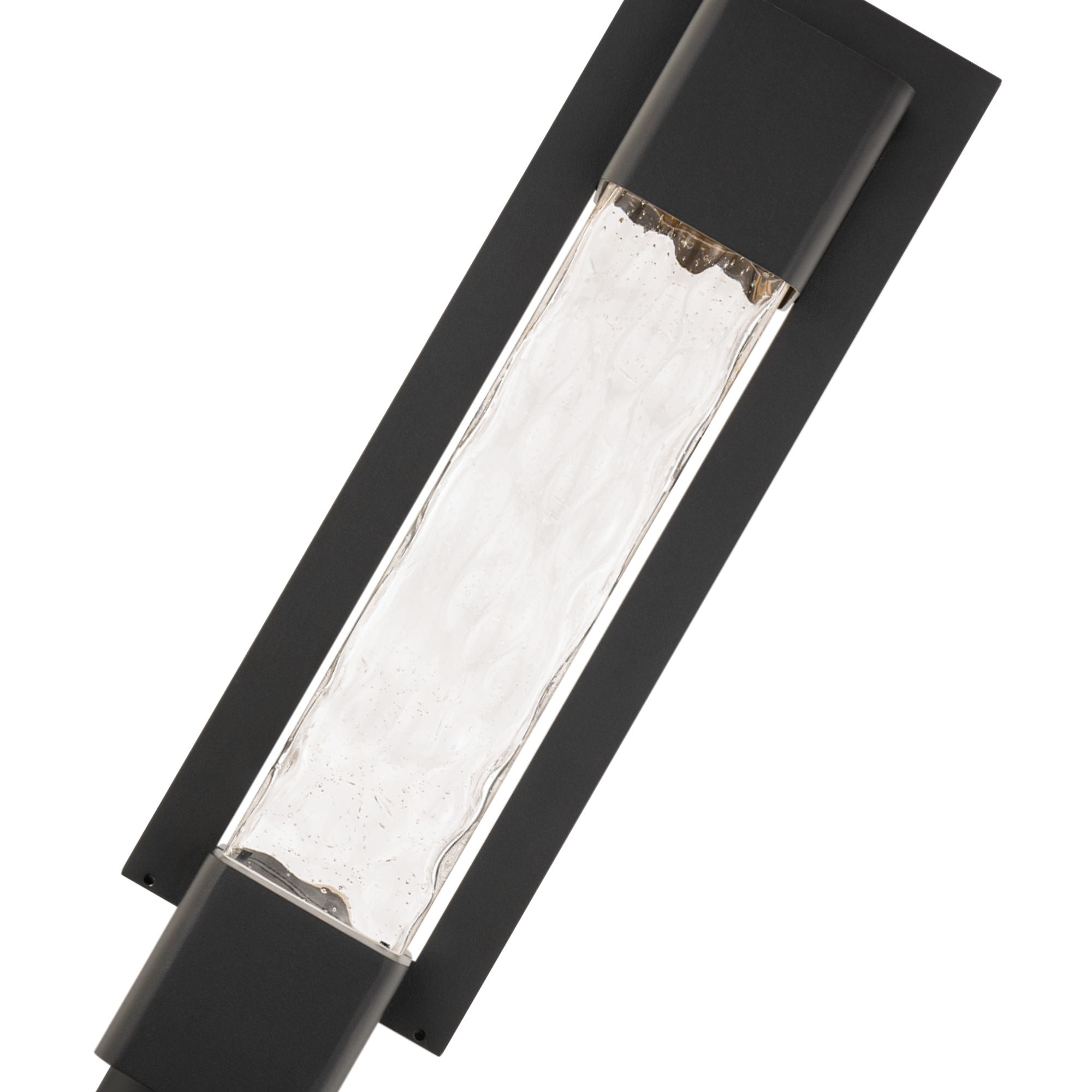 Mist 23" LED Outdoor Post Light, Black Finish