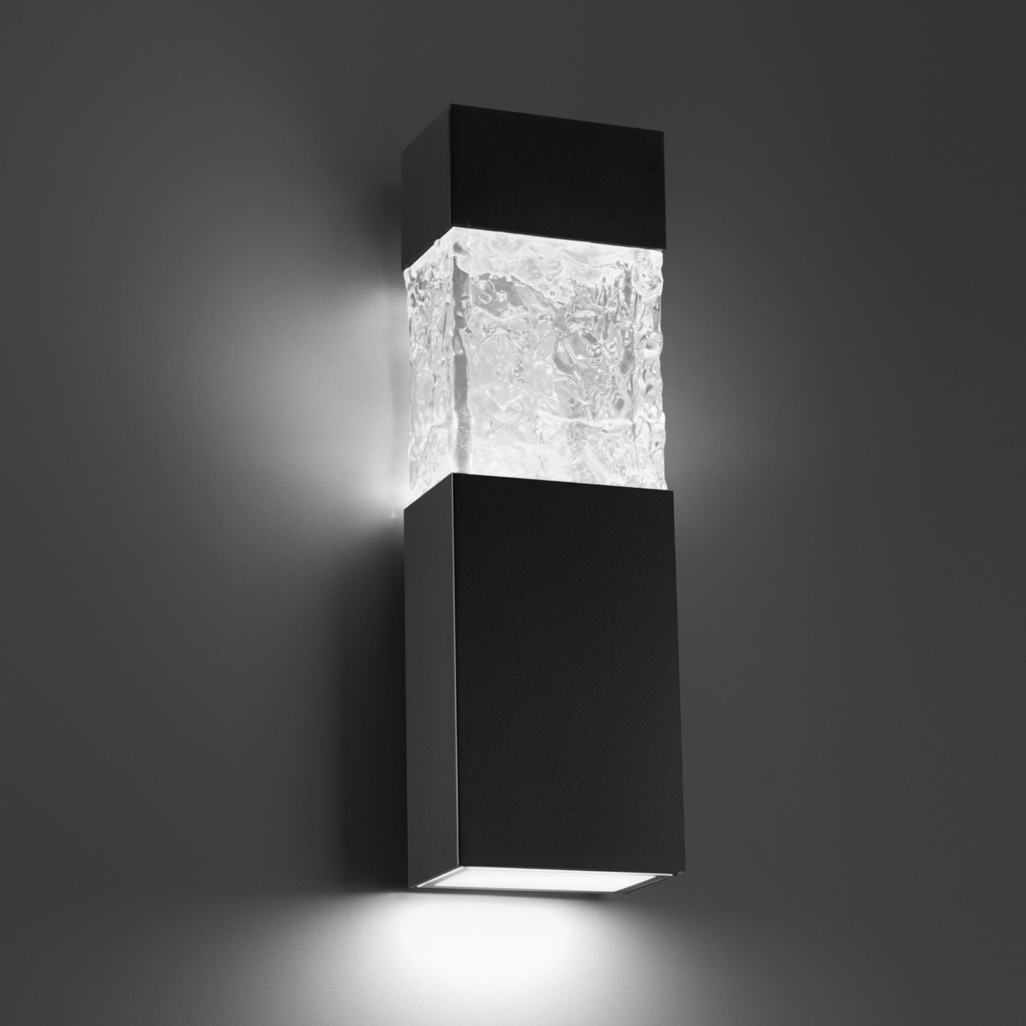 Monarch 24" LED Outdoor Wall Sconce, Black Finish - Bees Lighting