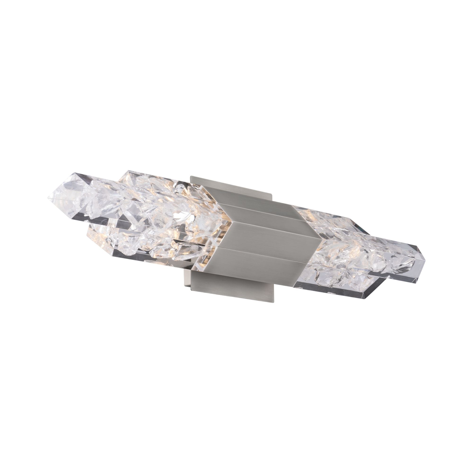 Montage 24" LED Bath Vanity, Brushed Nickel Finish