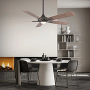 Modern Forms - Mykonos 60" 5-Blade LED Ceiling Fan, Bronze with Barn Wood Blades | Bees Lighting