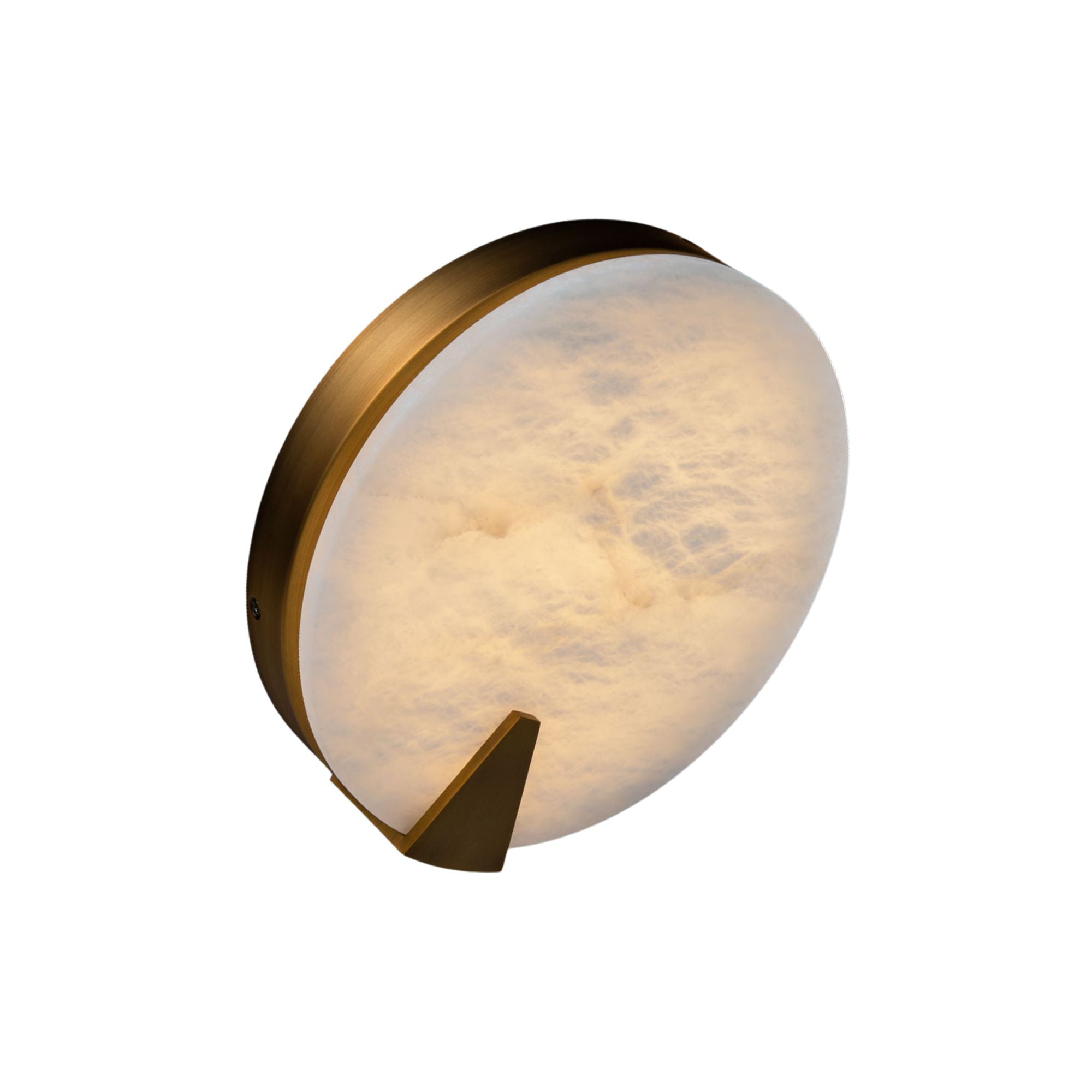 Ophelia 10" LED Wall Sconce, Aged Brass Finish