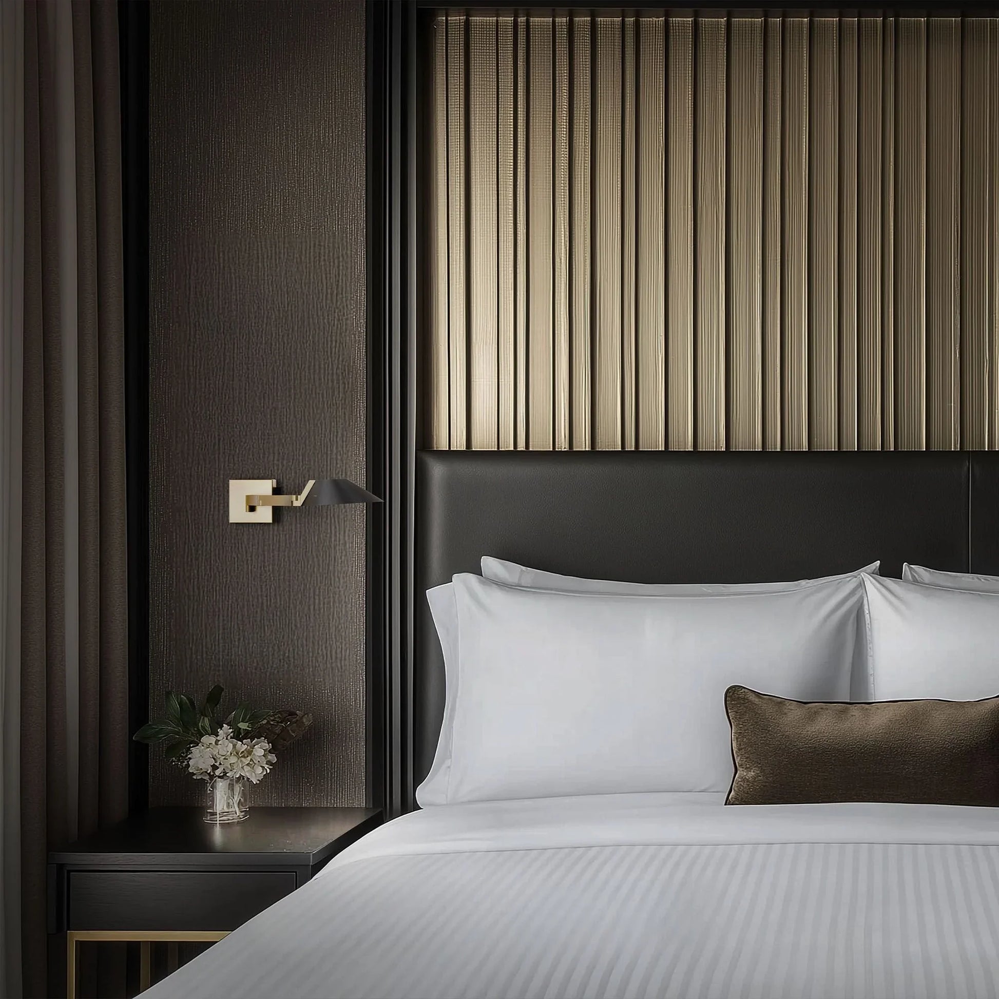 Modern Forms - Pavilion 22" LED Task Light, Black & Aged Brass Finish | Bees Lighting