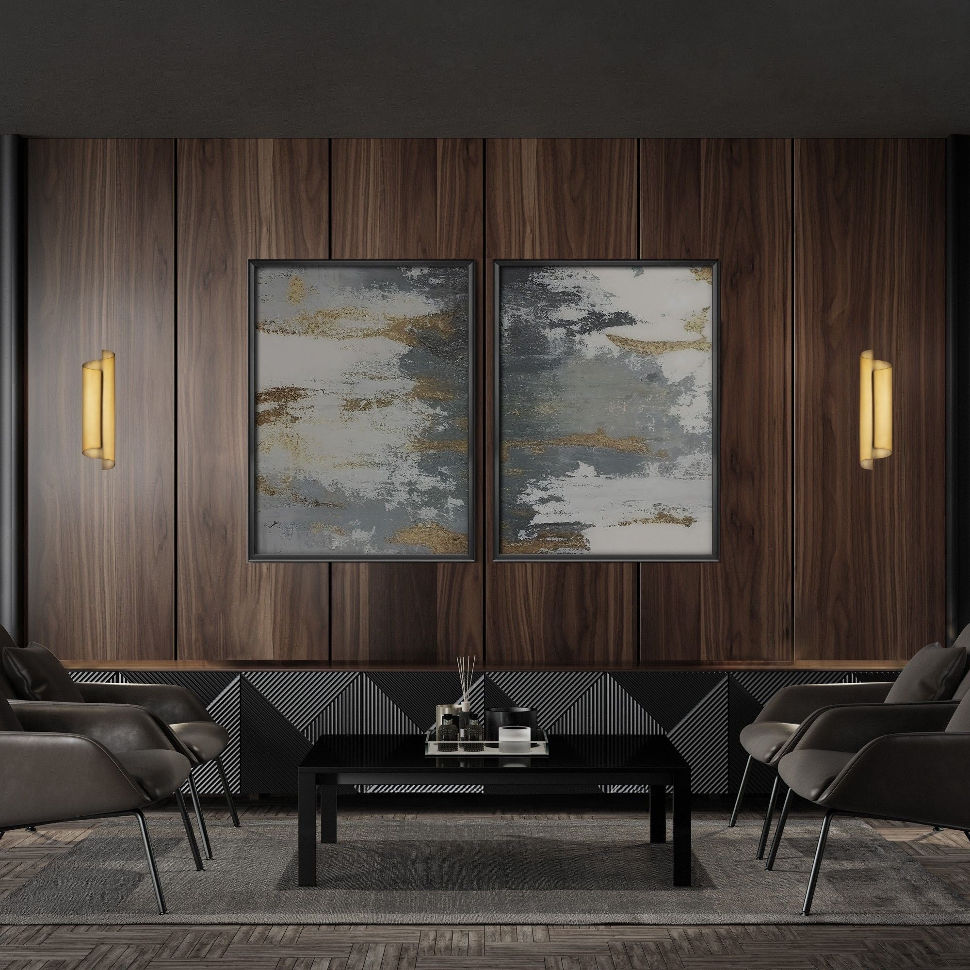 Pirouette 18" LED Wall Sconce, 3000K, Aged Brass Finish