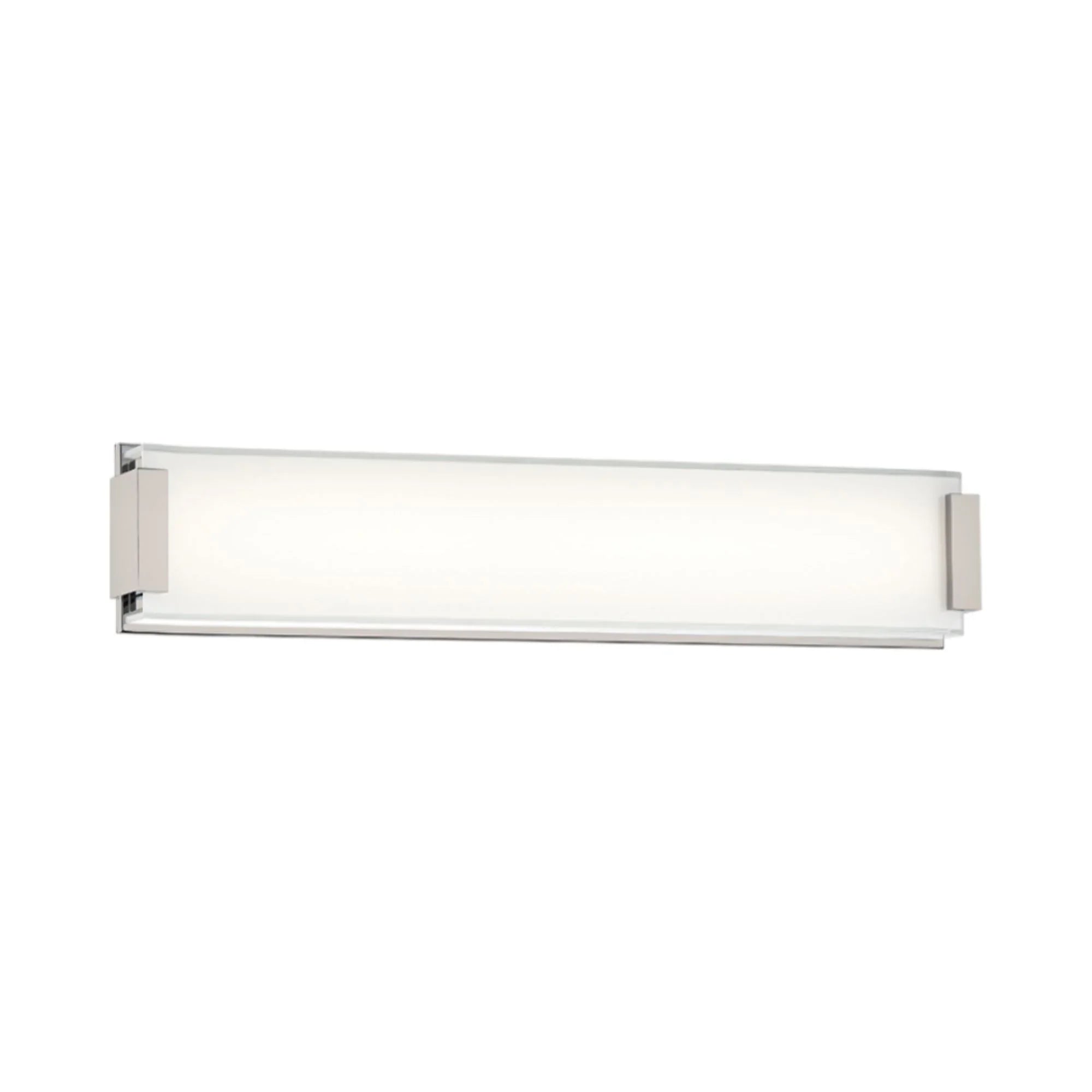 Polar 26" LED Bath & Vanity Light, Brushed Nickel Finish