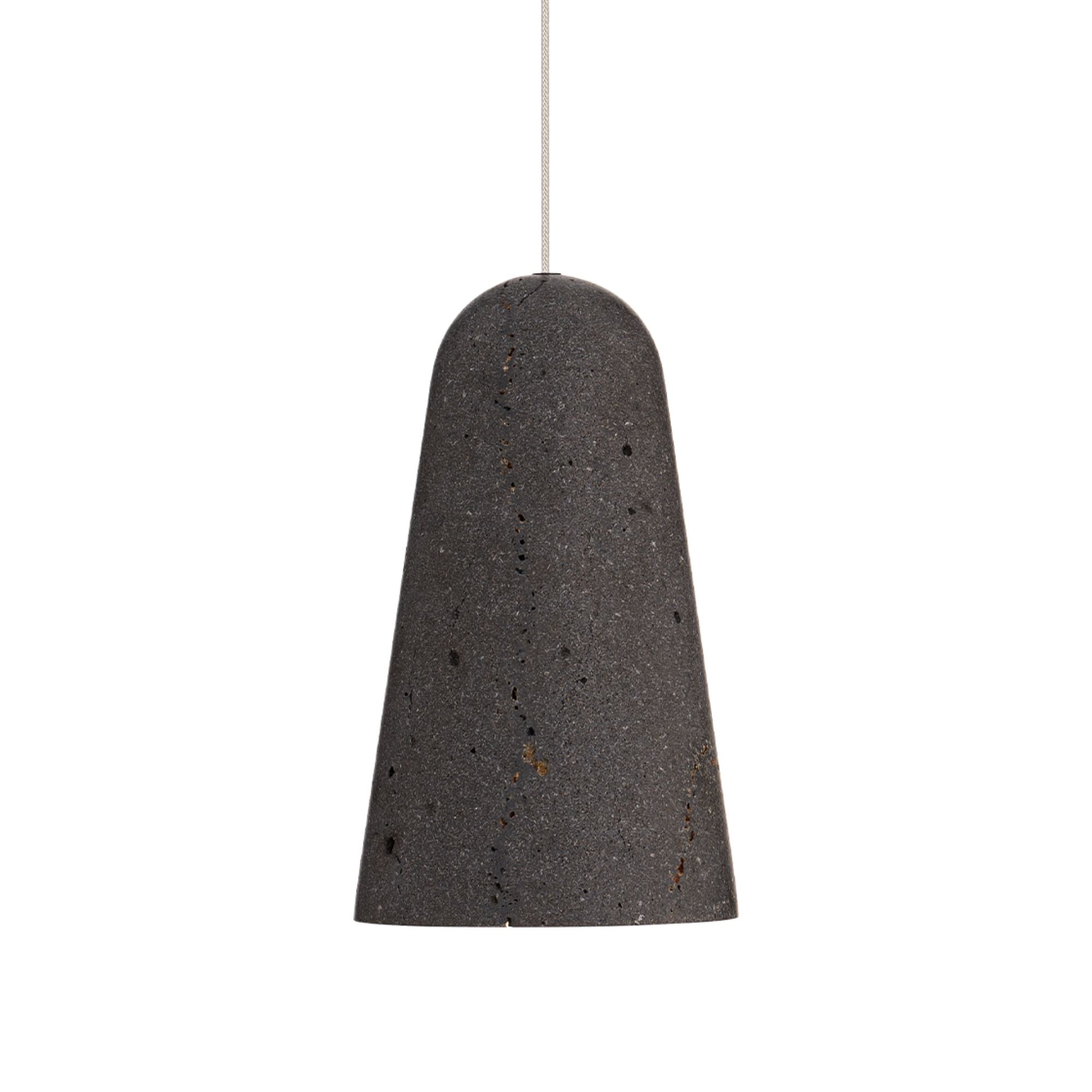 Pompeii 11" LED Pendant Light, Selectable CCT, Black Finish
