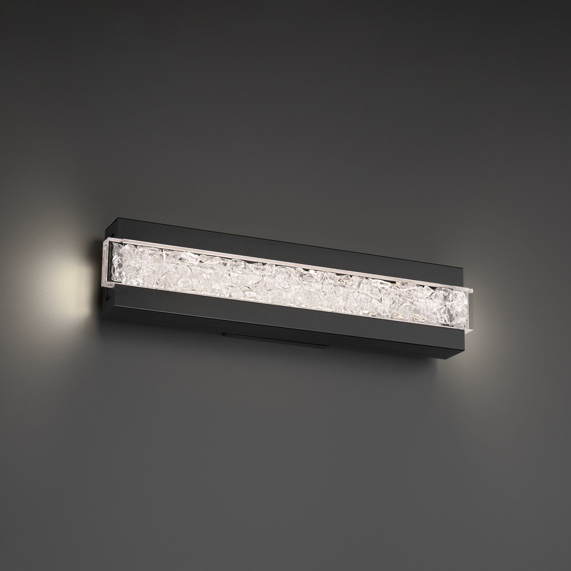 Posh 21" LED Bath Vanity, Black Finish