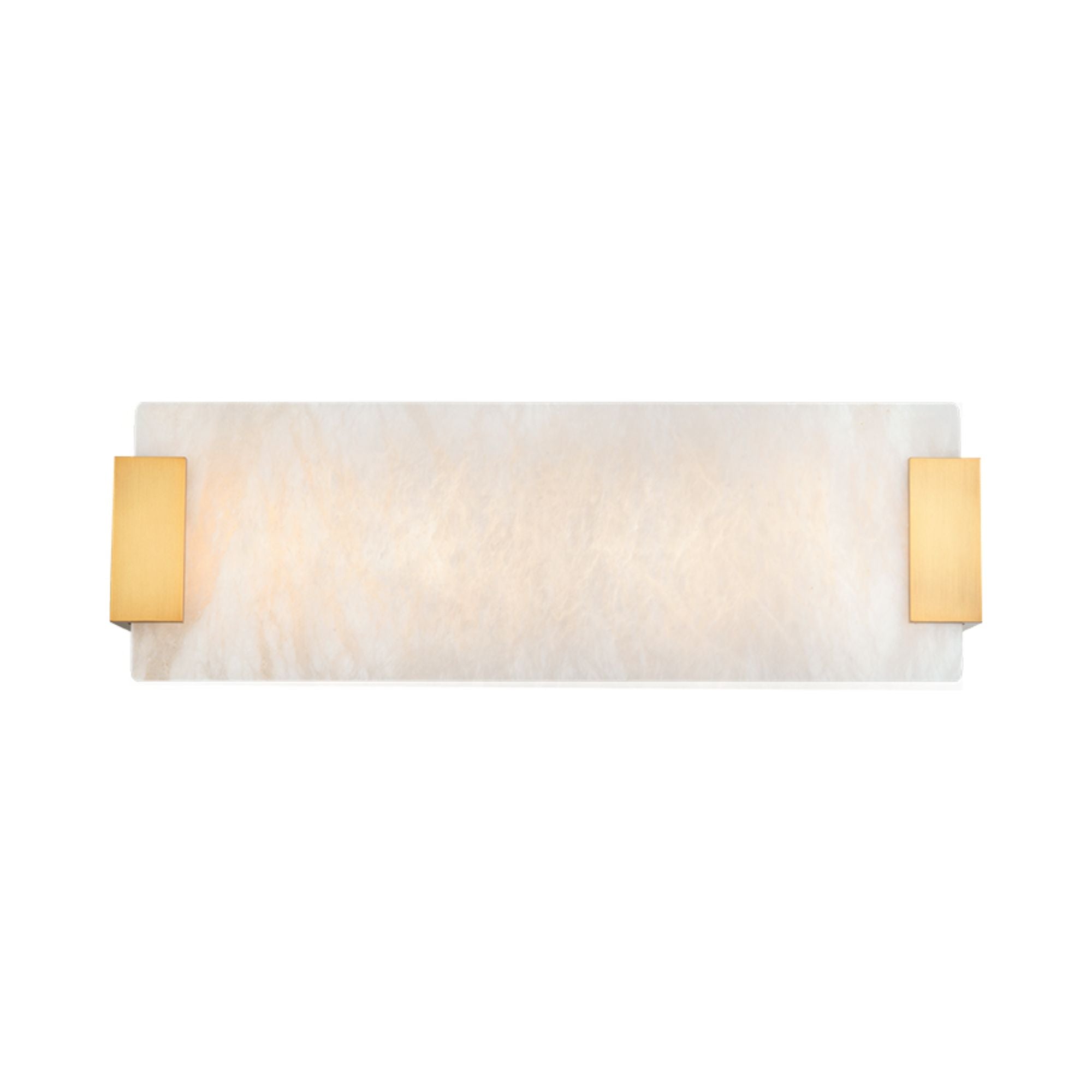 Quarry 18" LED Bath & Vanity Light, Aged Brass Finish