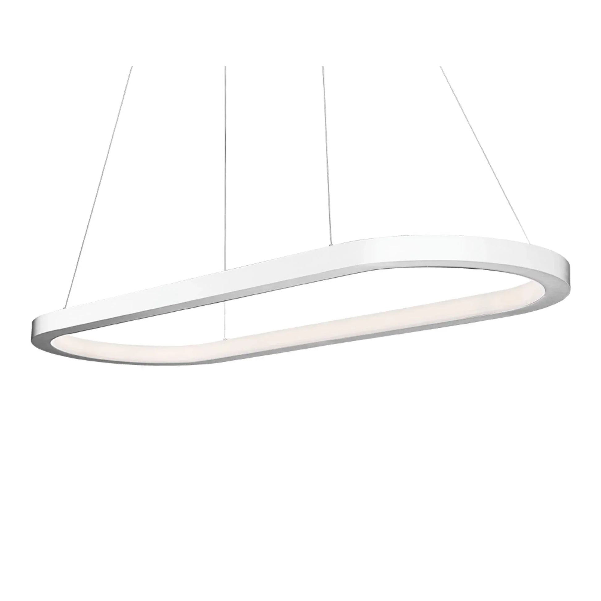 Modern Forms - Racetrack 46 in. LED Pendant Light 3000K | Bees Lighting