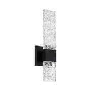 Reflect 18" LED Outdoor Wall Sconce, Black Finish - Bees Lighting