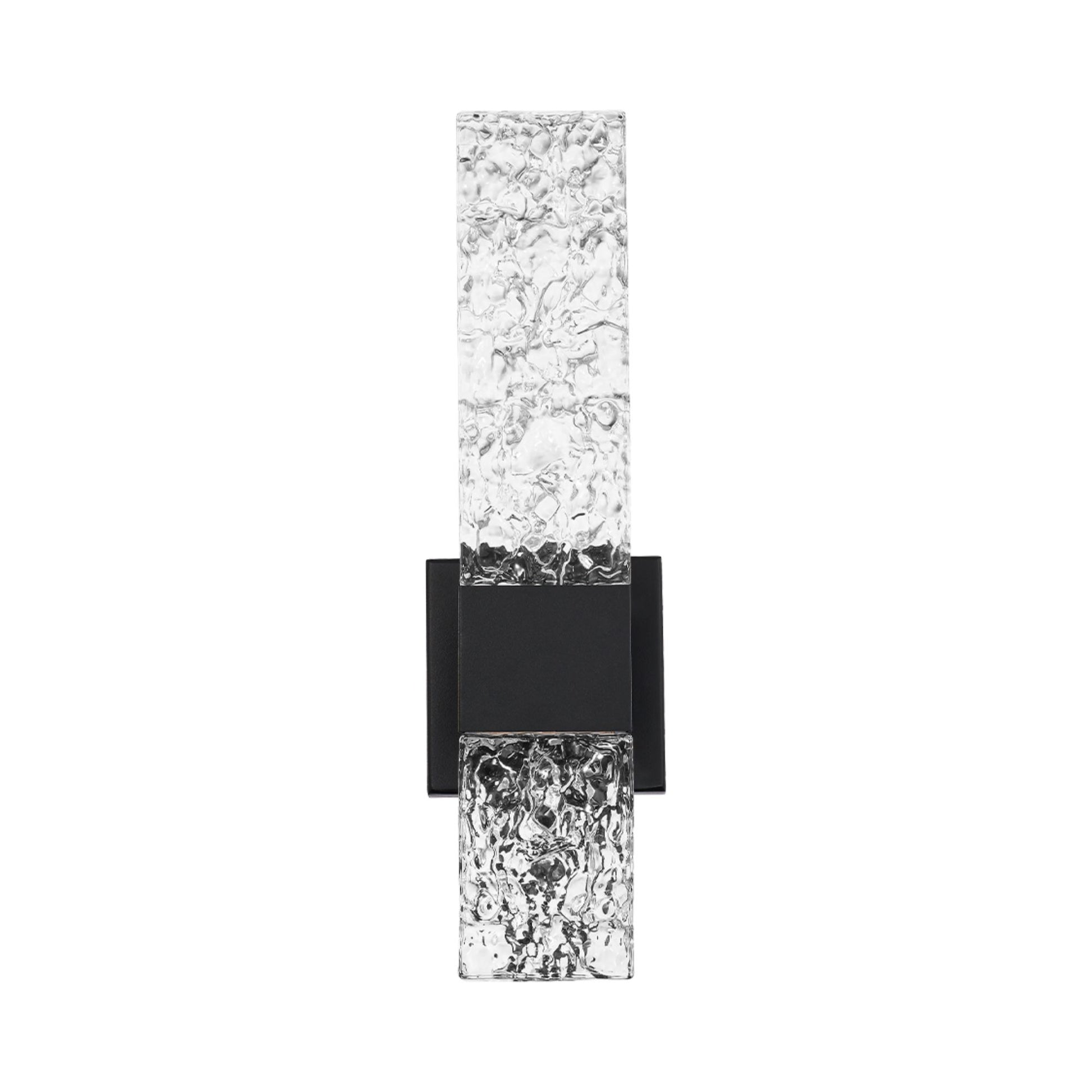 Reflect 18" LED Outdoor Wall Sconce, Black Finish - Bees Lighting