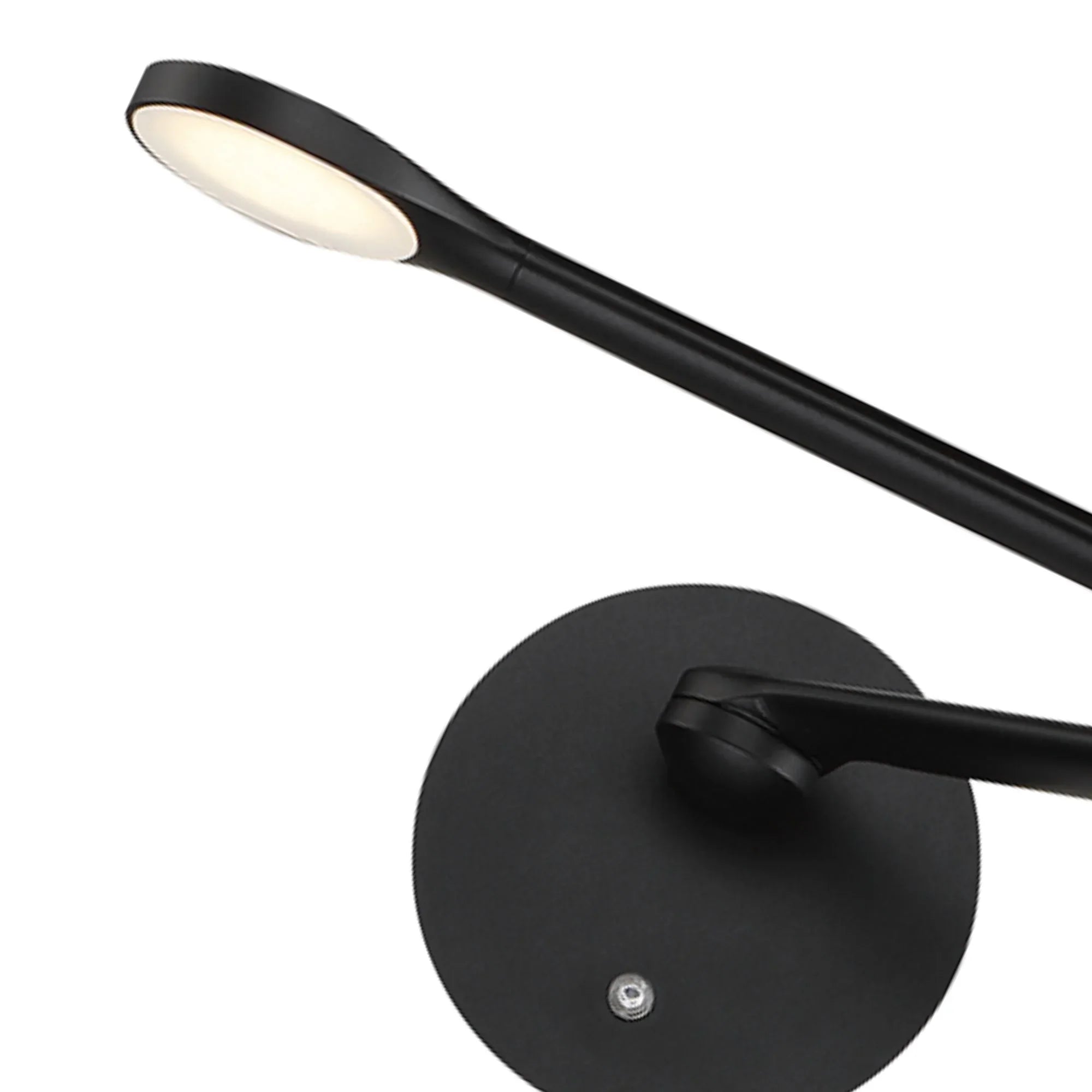 Modern Forms - Reflex 24" LED Swing Arm Light, Black Finish | Bees Lighting