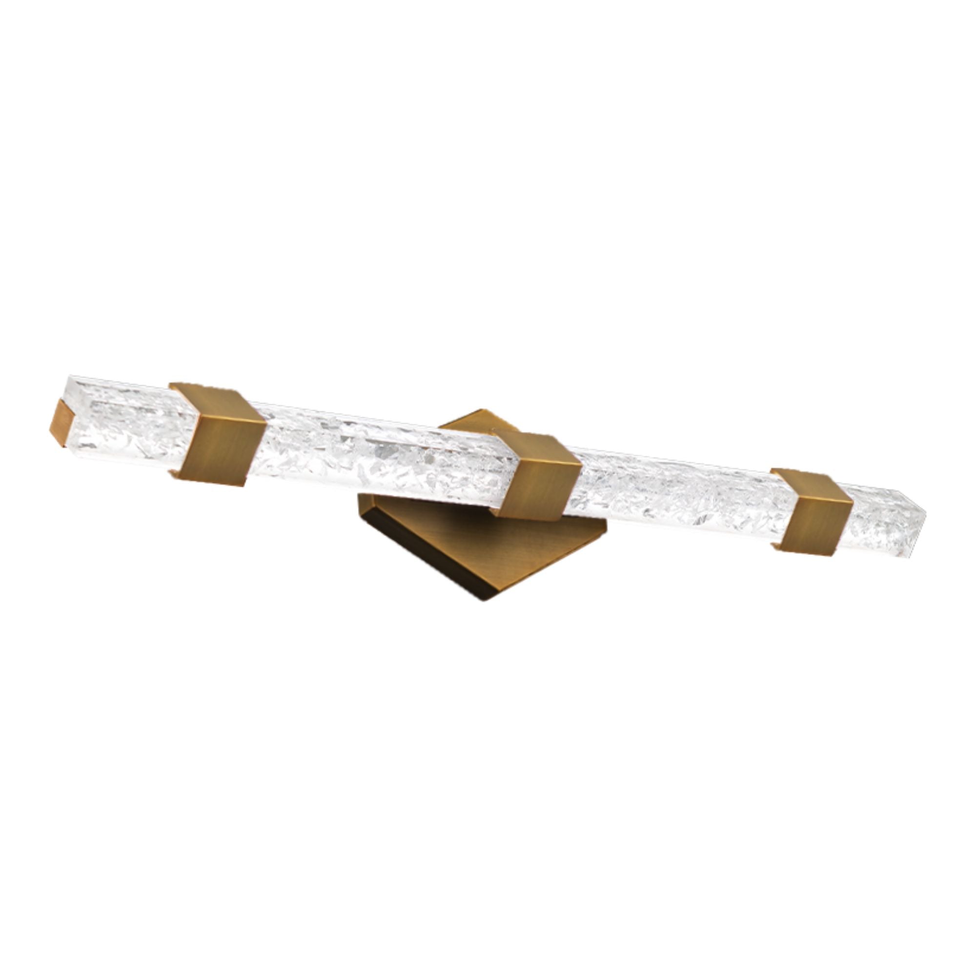 Regal 28" LED Bath Light, Aged Brass Finish