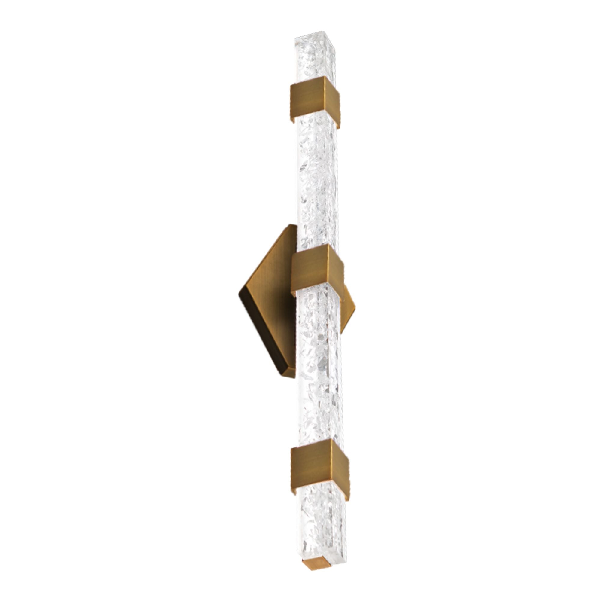 Regal 28" LED Bath Light, Aged Brass Finish