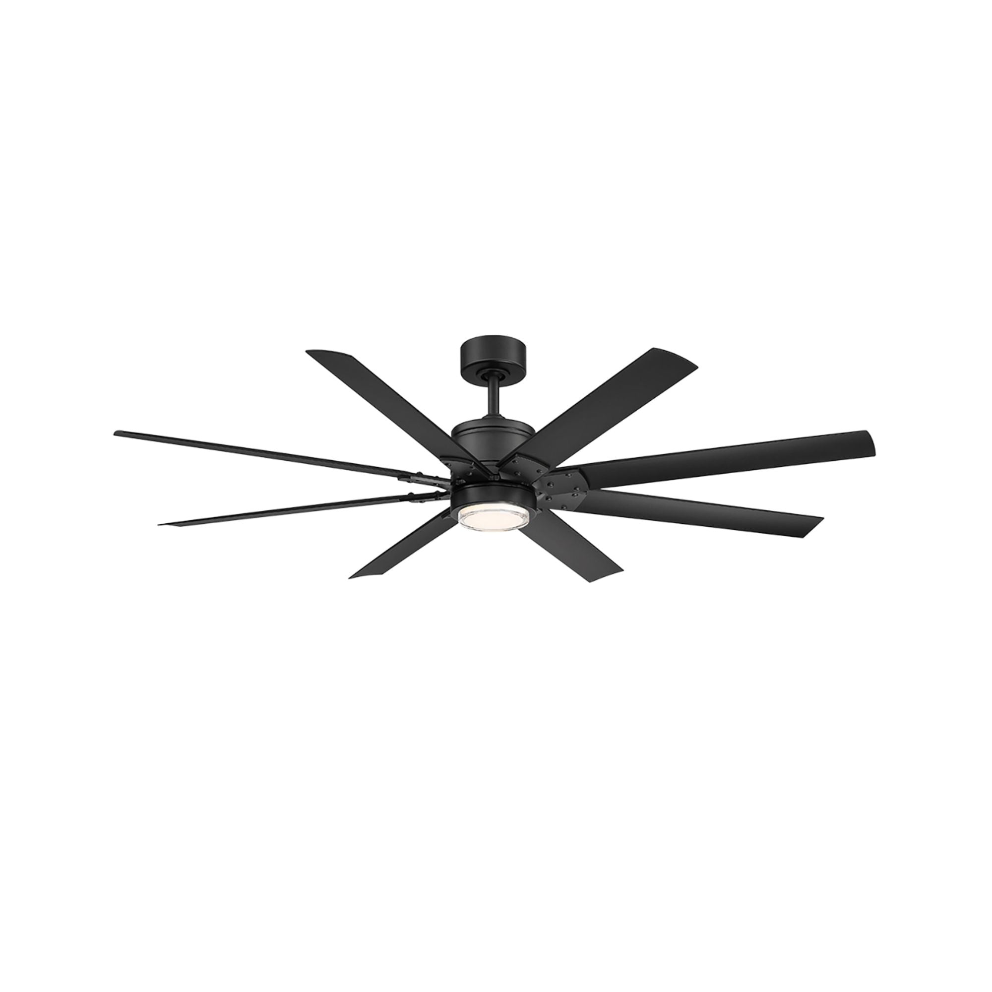 Renegade 52" Black LED Smart Windmill Ceiling Fan